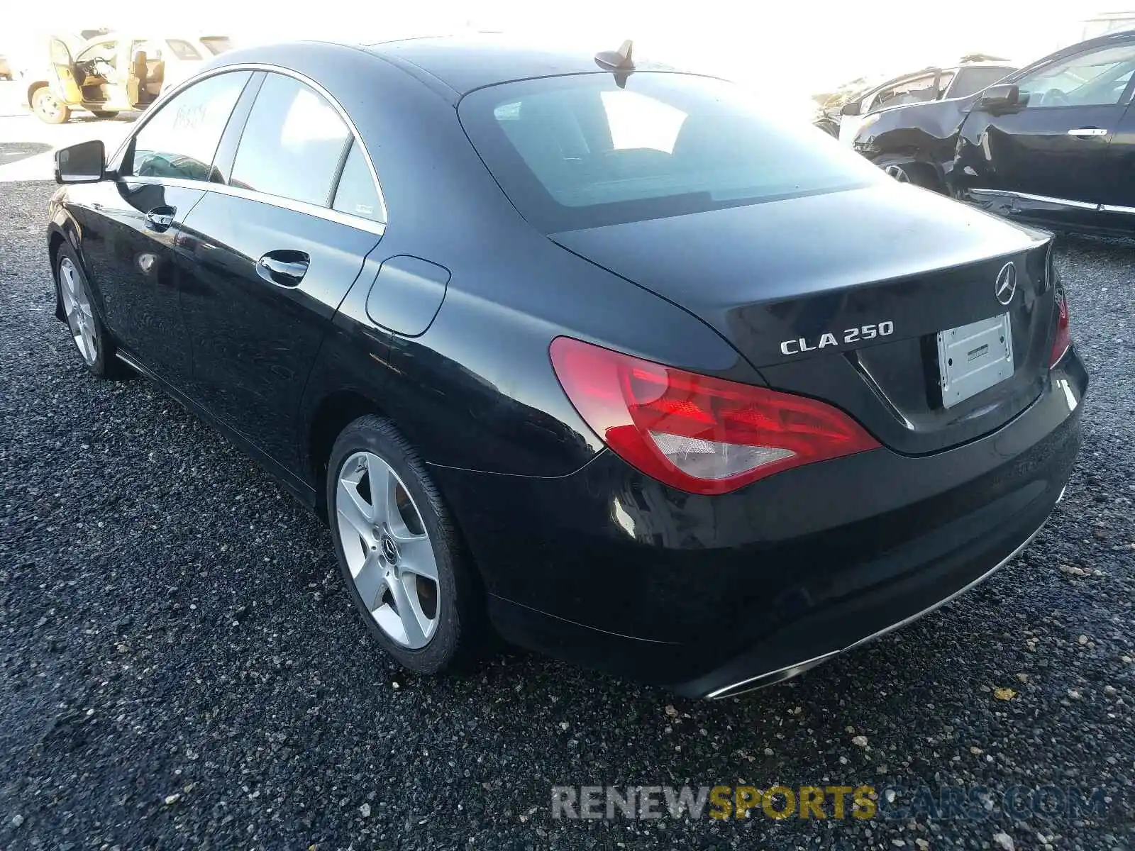 3 Photograph of a damaged car WDDSJ4EB8KN738289 MERCEDES-BENZ C CLASS 2019