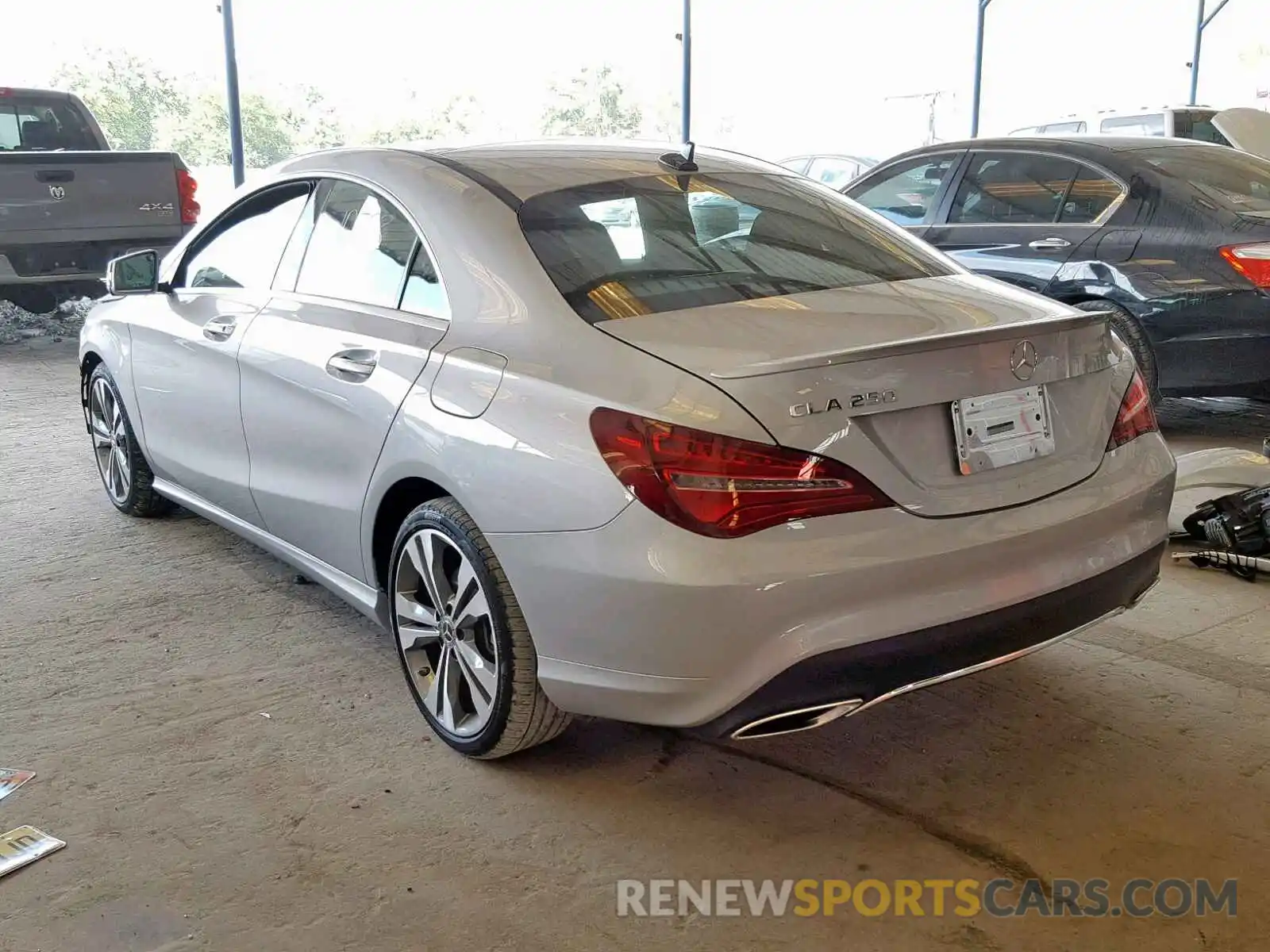 3 Photograph of a damaged car WDDSJ4EB8KN751267 MERCEDES-BENZ C CLASS 2019