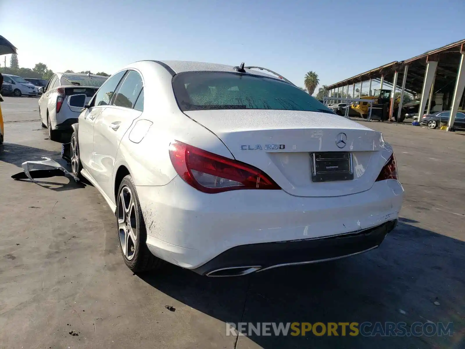 3 Photograph of a damaged car WDDSJ4EB9KN699650 MERCEDES-BENZ C CLASS 2019