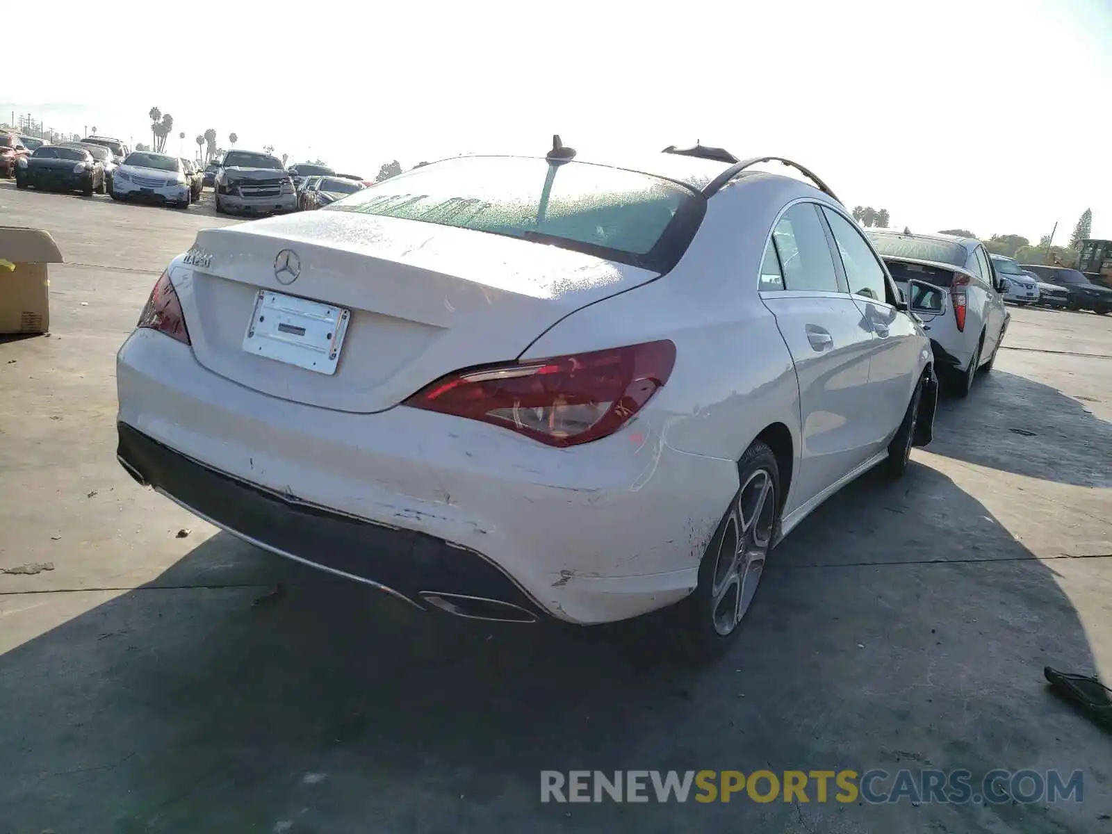 4 Photograph of a damaged car WDDSJ4EB9KN699650 MERCEDES-BENZ C CLASS 2019