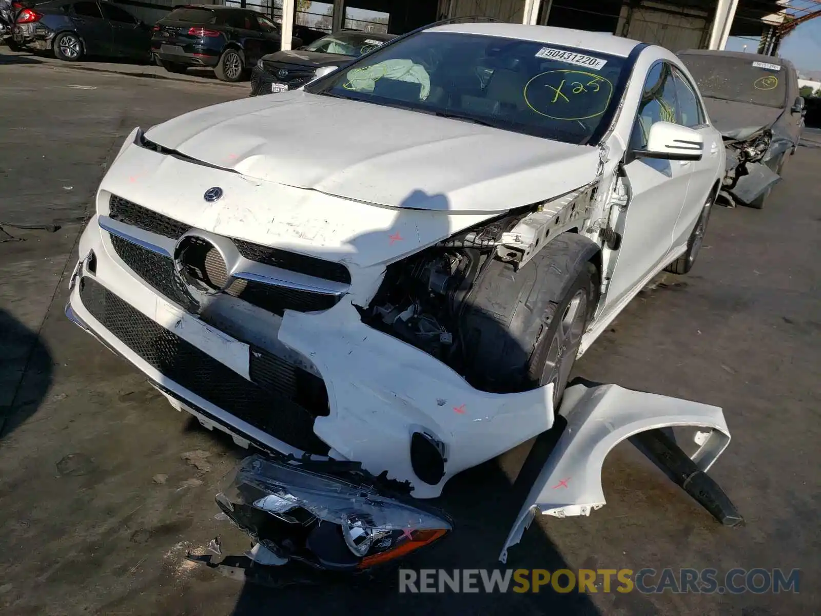 9 Photograph of a damaged car WDDSJ4EB9KN699650 MERCEDES-BENZ C CLASS 2019