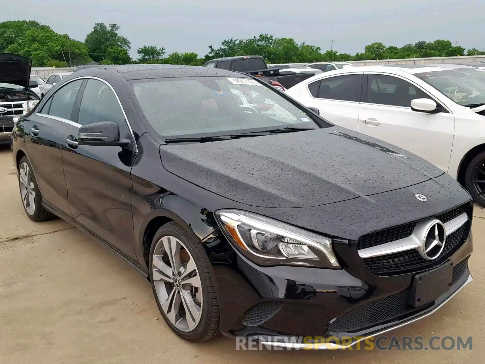 1 Photograph of a damaged car WDDSJ4EB9KN709447 MERCEDES-BENZ C CLASS 2019