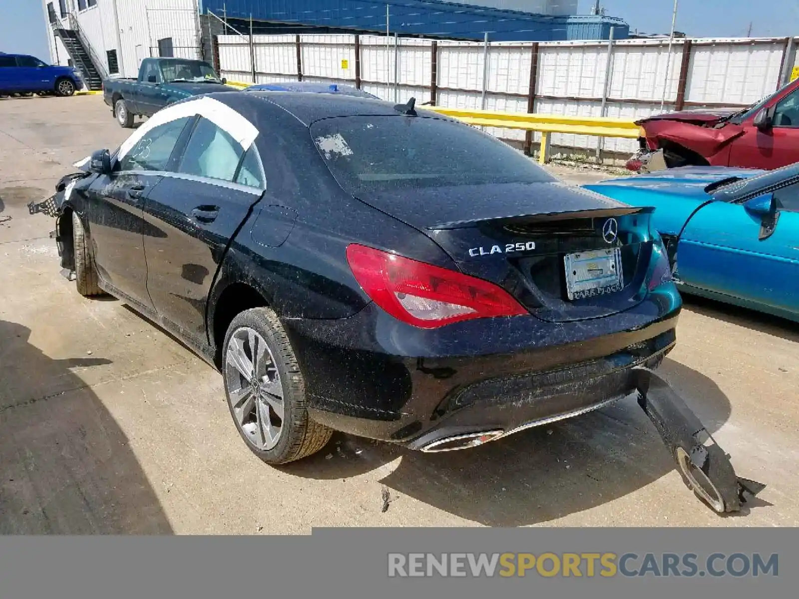 3 Photograph of a damaged car WDDSJ4EB9KN711327 MERCEDES-BENZ C CLASS 2019