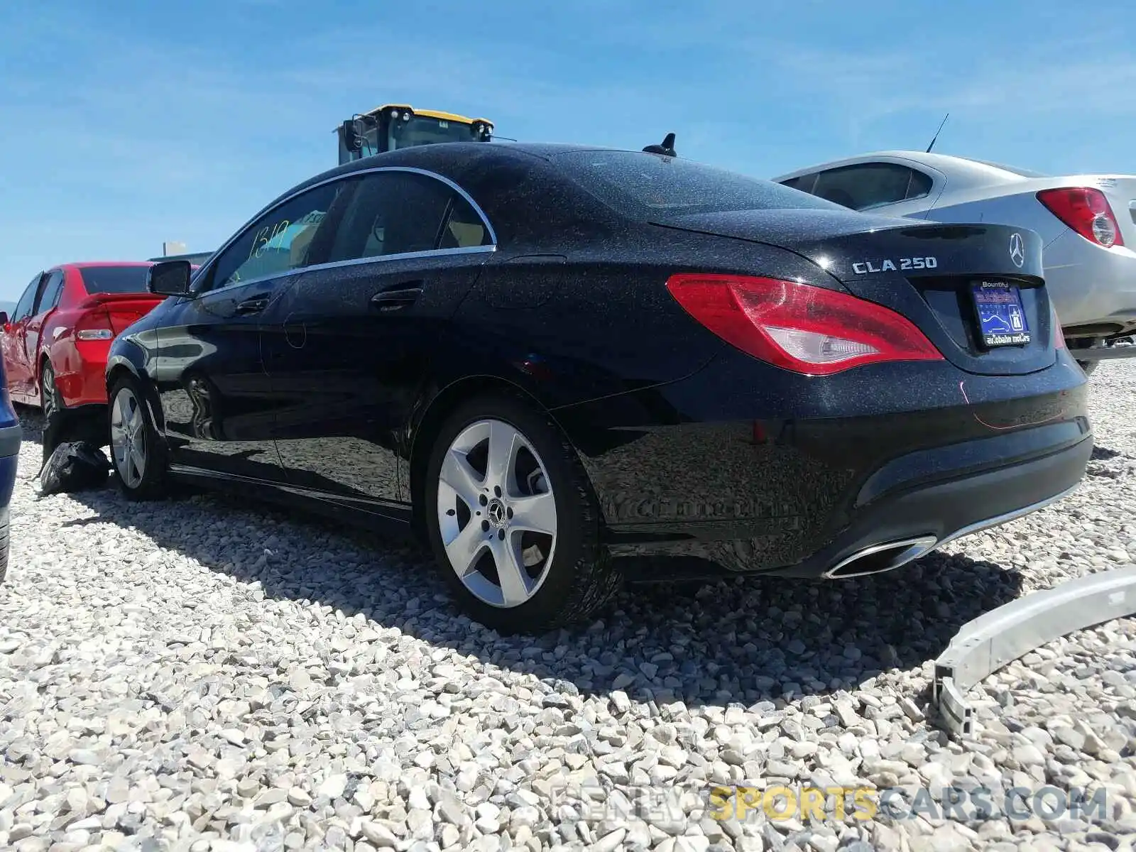 3 Photograph of a damaged car WDDSJ4EB9KN740259 MERCEDES-BENZ C CLASS 2019