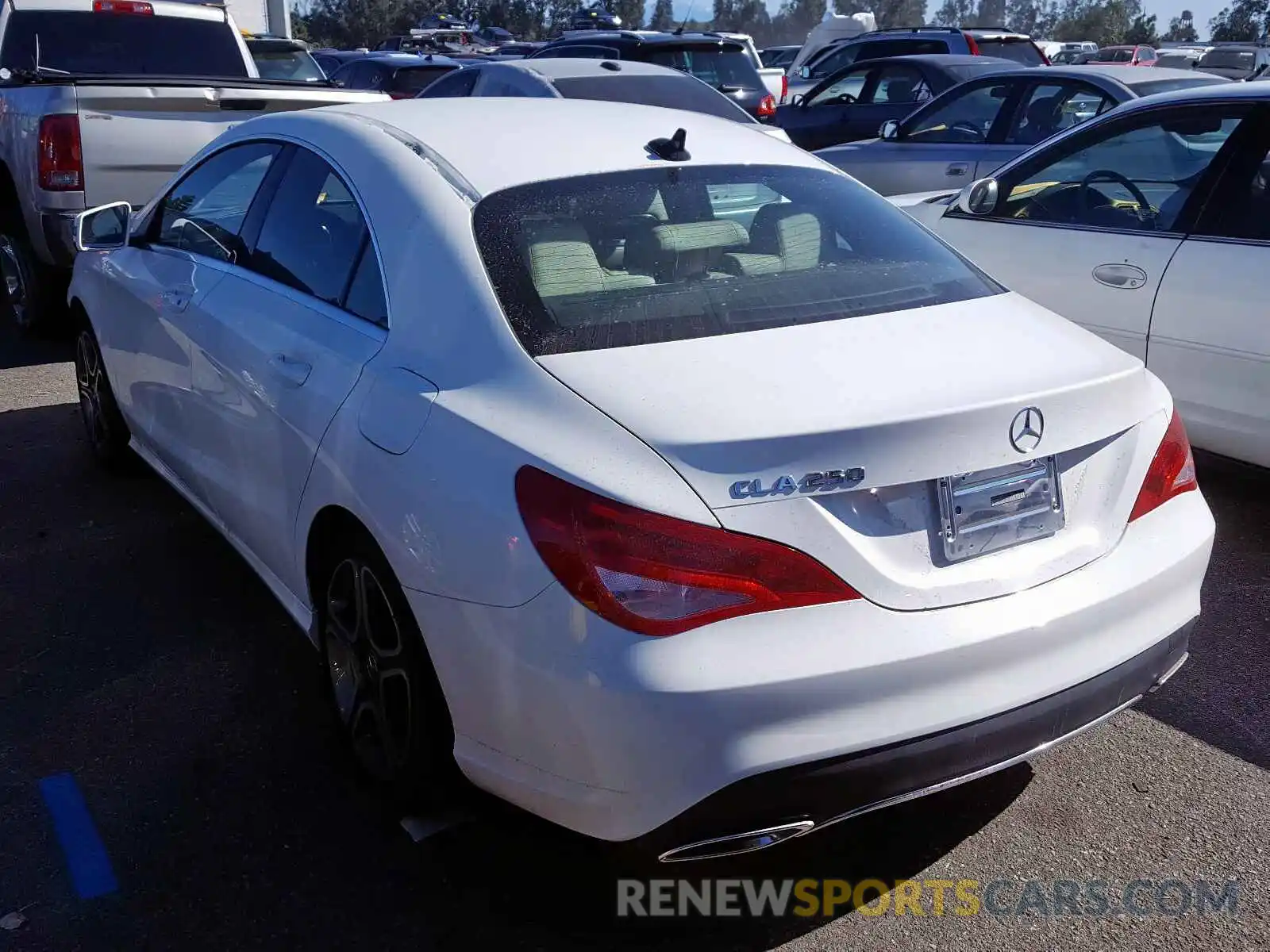 3 Photograph of a damaged car WDDSJ4EB9KN741248 MERCEDES-BENZ C CLASS 2019