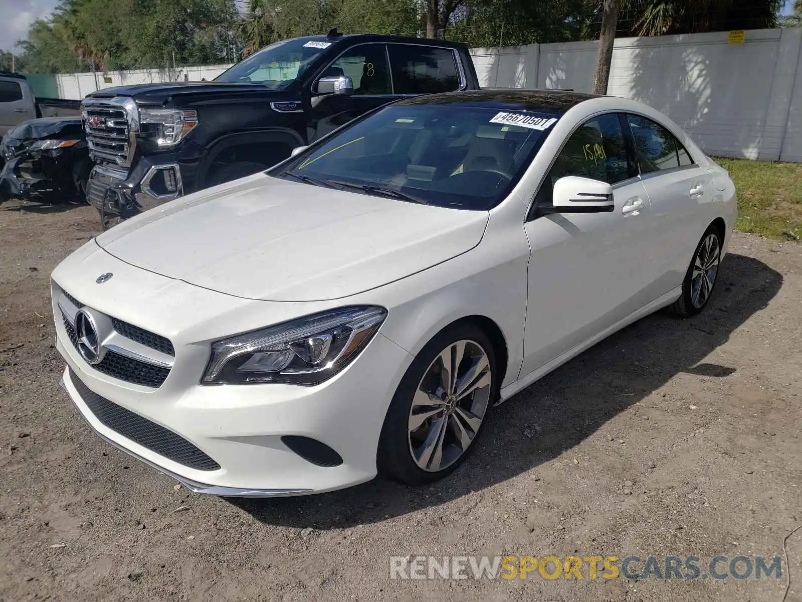 2 Photograph of a damaged car WDDSJ4EB9KN752606 MERCEDES-BENZ C CLASS 2019