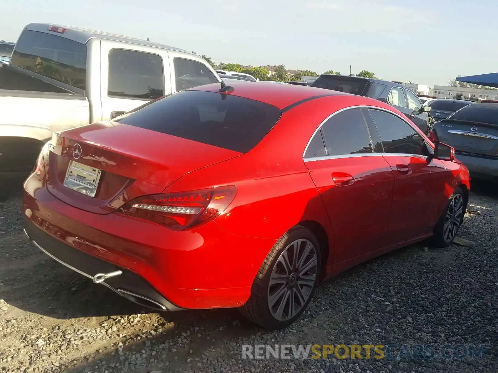 4 Photograph of a damaged car WDDSJ4EB9KN776825 MERCEDES-BENZ C CLASS 2019