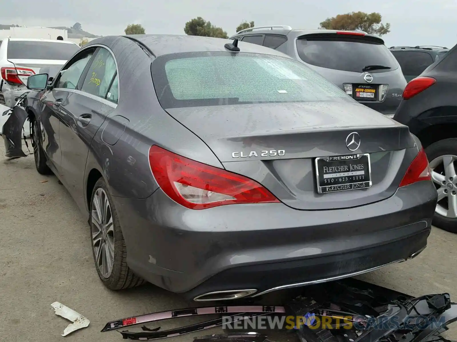 3 Photograph of a damaged car WDDSJ4EBXKN701230 MERCEDES-BENZ C CLASS 2019