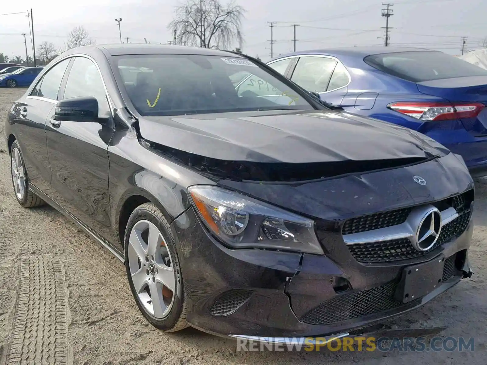 1 Photograph of a damaged car WDDSJ4EBXKN701471 MERCEDES-BENZ C CLASS 2019