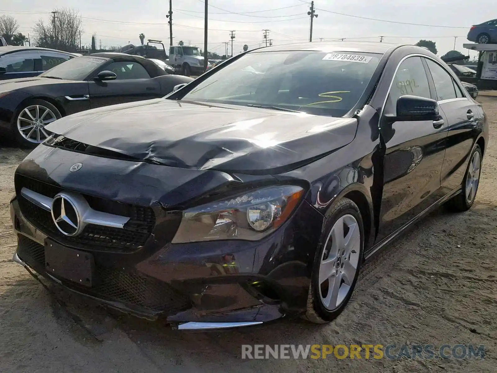 2 Photograph of a damaged car WDDSJ4EBXKN701471 MERCEDES-BENZ C CLASS 2019