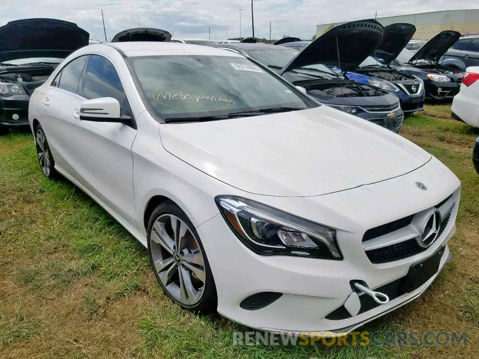 1 Photograph of a damaged car WDDSJ4EBXKN704645 MERCEDES-BENZ C CLASS 2019