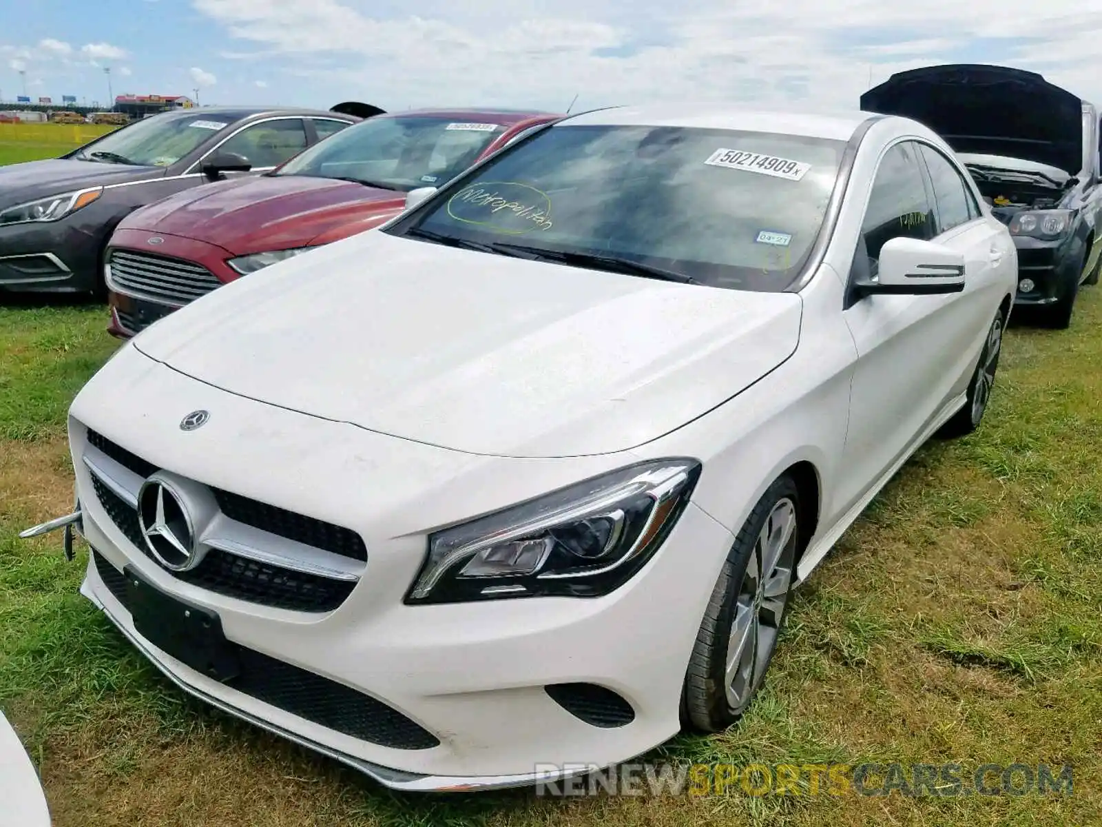 2 Photograph of a damaged car WDDSJ4EBXKN704645 MERCEDES-BENZ C CLASS 2019