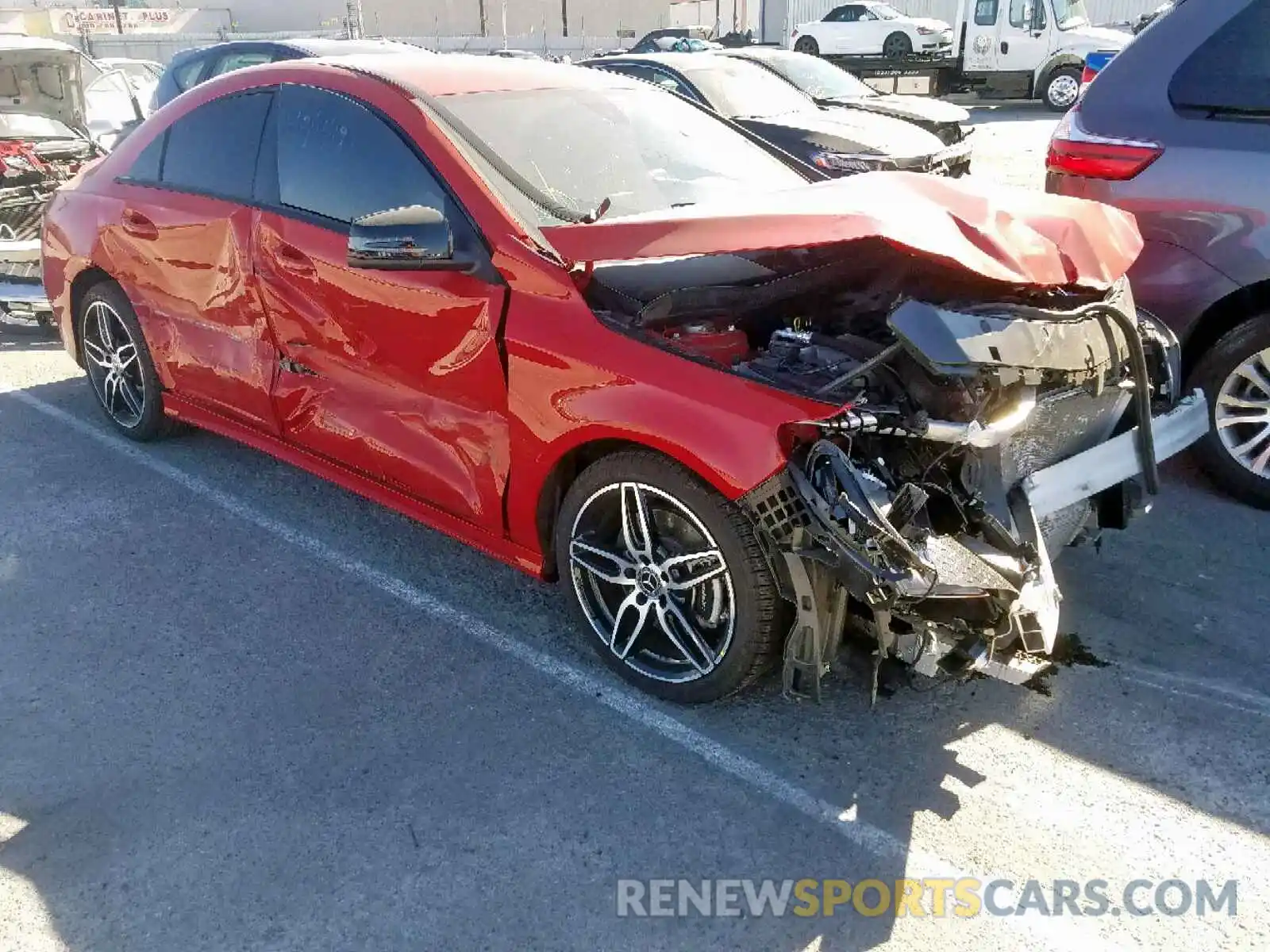 9 Photograph of a damaged car WDDSJ4EBXKN715287 MERCEDES-BENZ C CLASS 2019