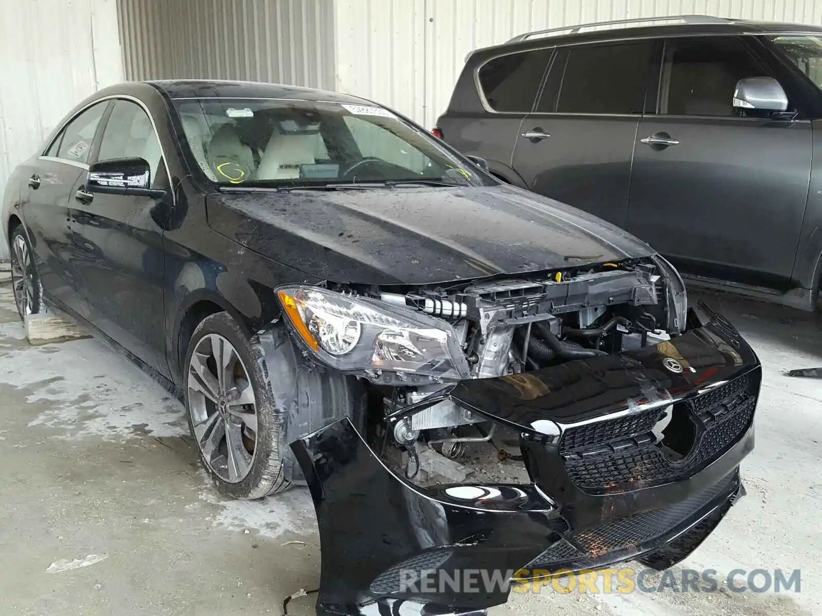 1 Photograph of a damaged car WDDSJ4EBXKN723292 MERCEDES-BENZ C CLASS 2019