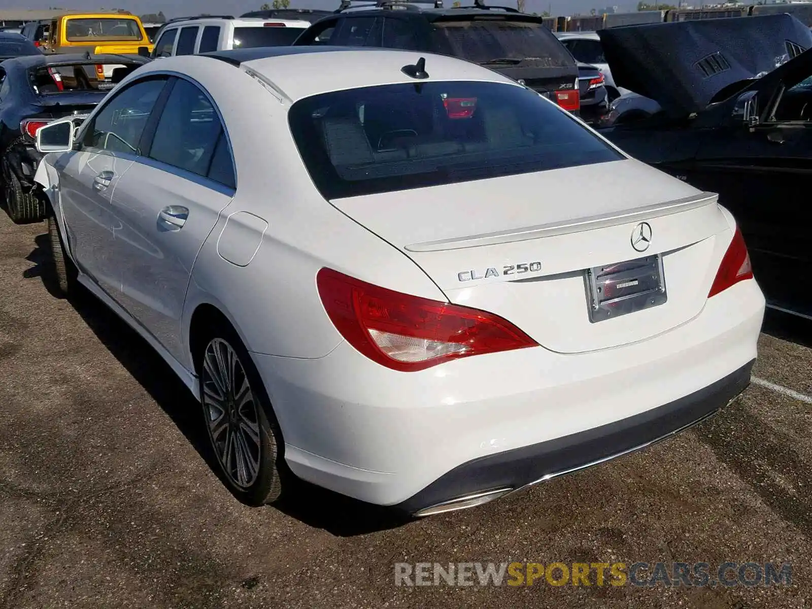 3 Photograph of a damaged car WDDSJ4EBXKN727391 MERCEDES-BENZ C CLASS 2019