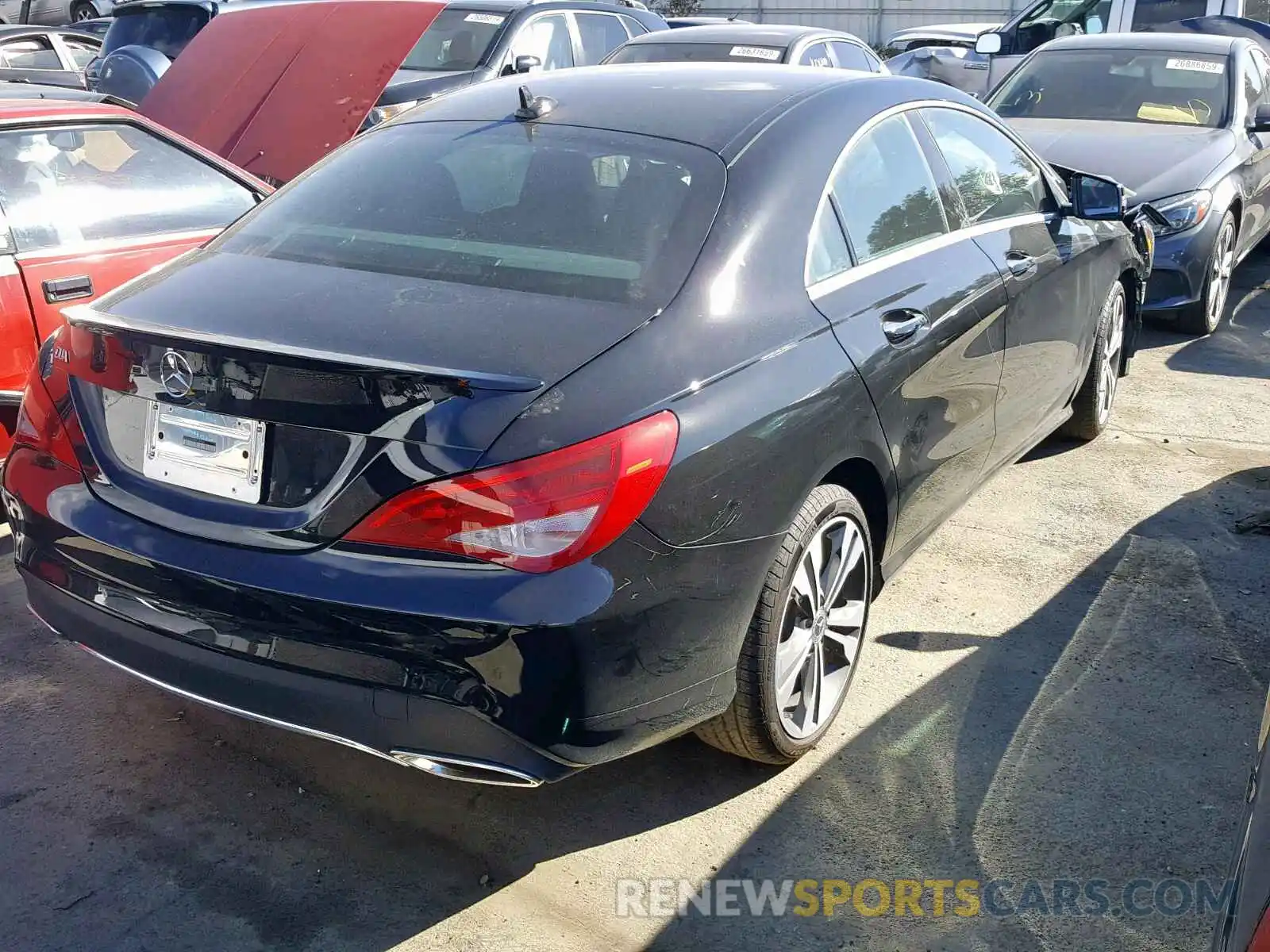 4 Photograph of a damaged car WDDSJ4EBXKN739024 MERCEDES-BENZ C CLASS 2019