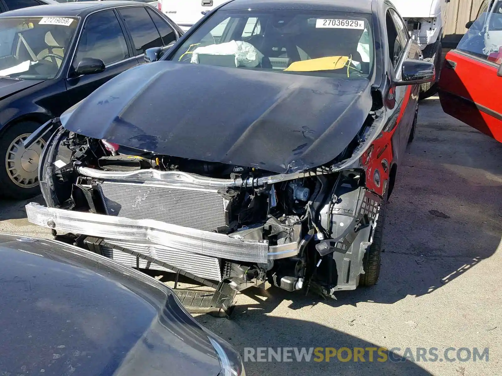 9 Photograph of a damaged car WDDSJ4EBXKN739024 MERCEDES-BENZ C CLASS 2019