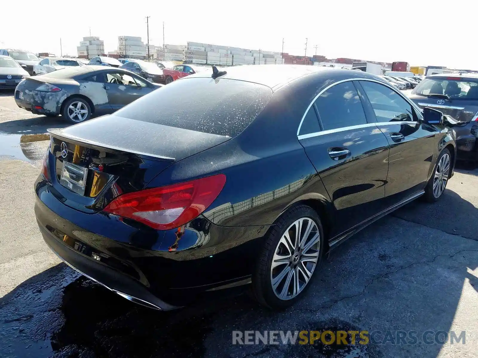 4 Photograph of a damaged car WDDSJ4EBXKN742716 MERCEDES-BENZ C CLASS 2019