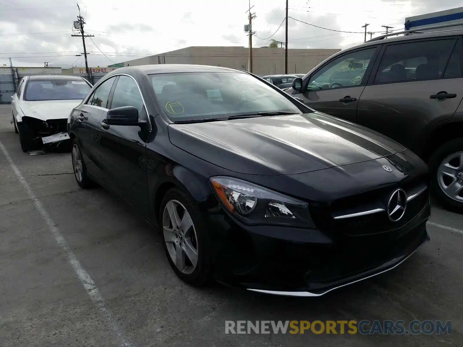 1 Photograph of a damaged car WDDSJ4EBXKN767647 MERCEDES-BENZ C CLASS 2019