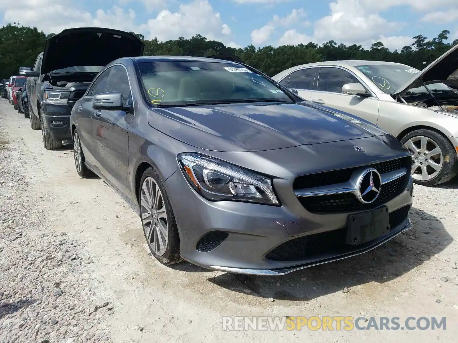 1 Photograph of a damaged car WDDSJ4EBXKN774260 MERCEDES-BENZ C CLASS 2019