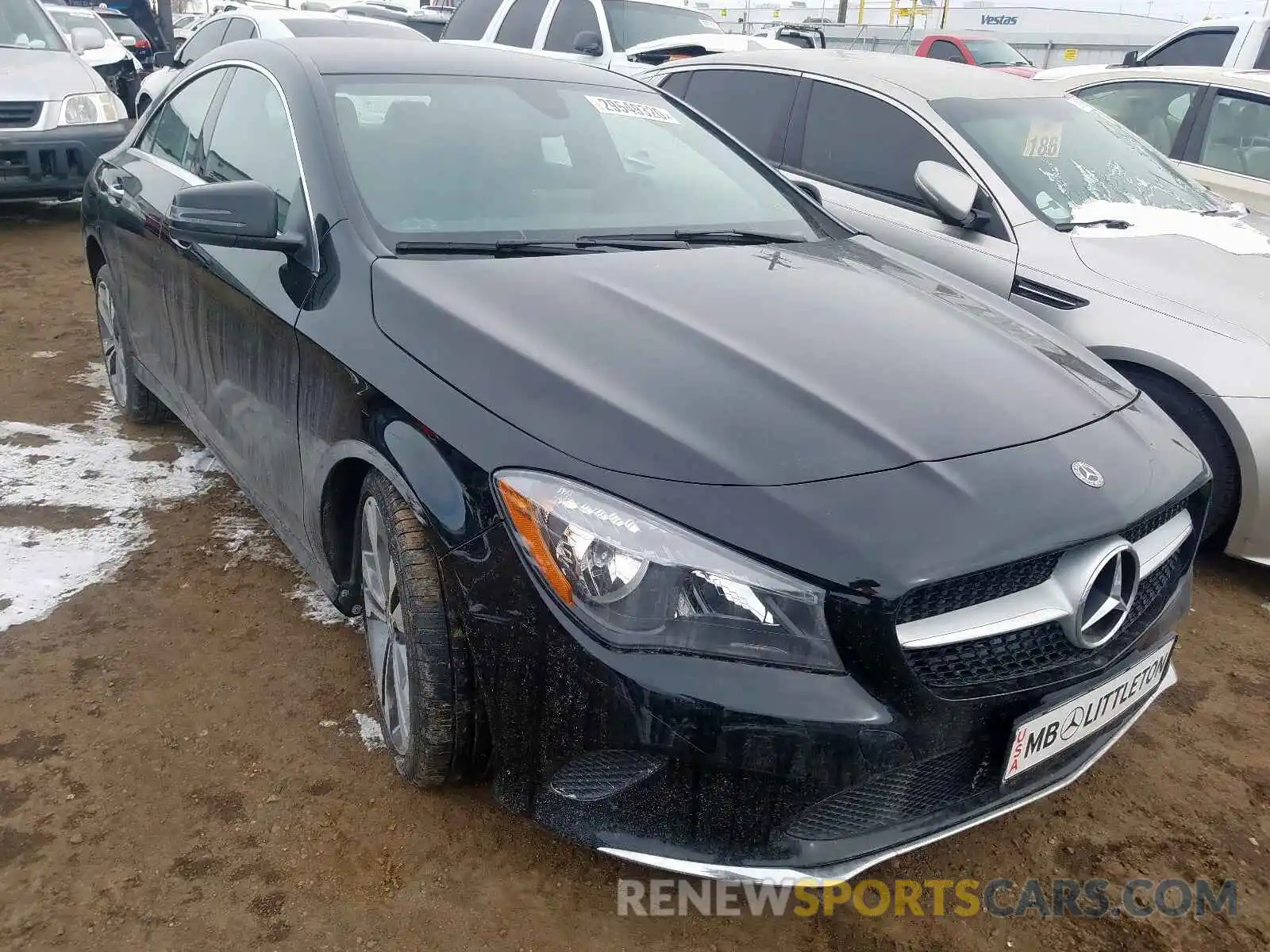 1 Photograph of a damaged car WDDSJ4GB0KN752975 MERCEDES-BENZ C CLASS 2019