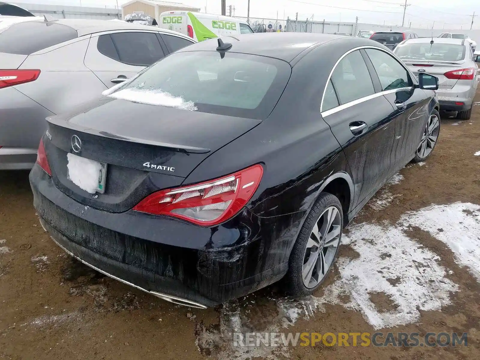 4 Photograph of a damaged car WDDSJ4GB0KN752975 MERCEDES-BENZ C CLASS 2019