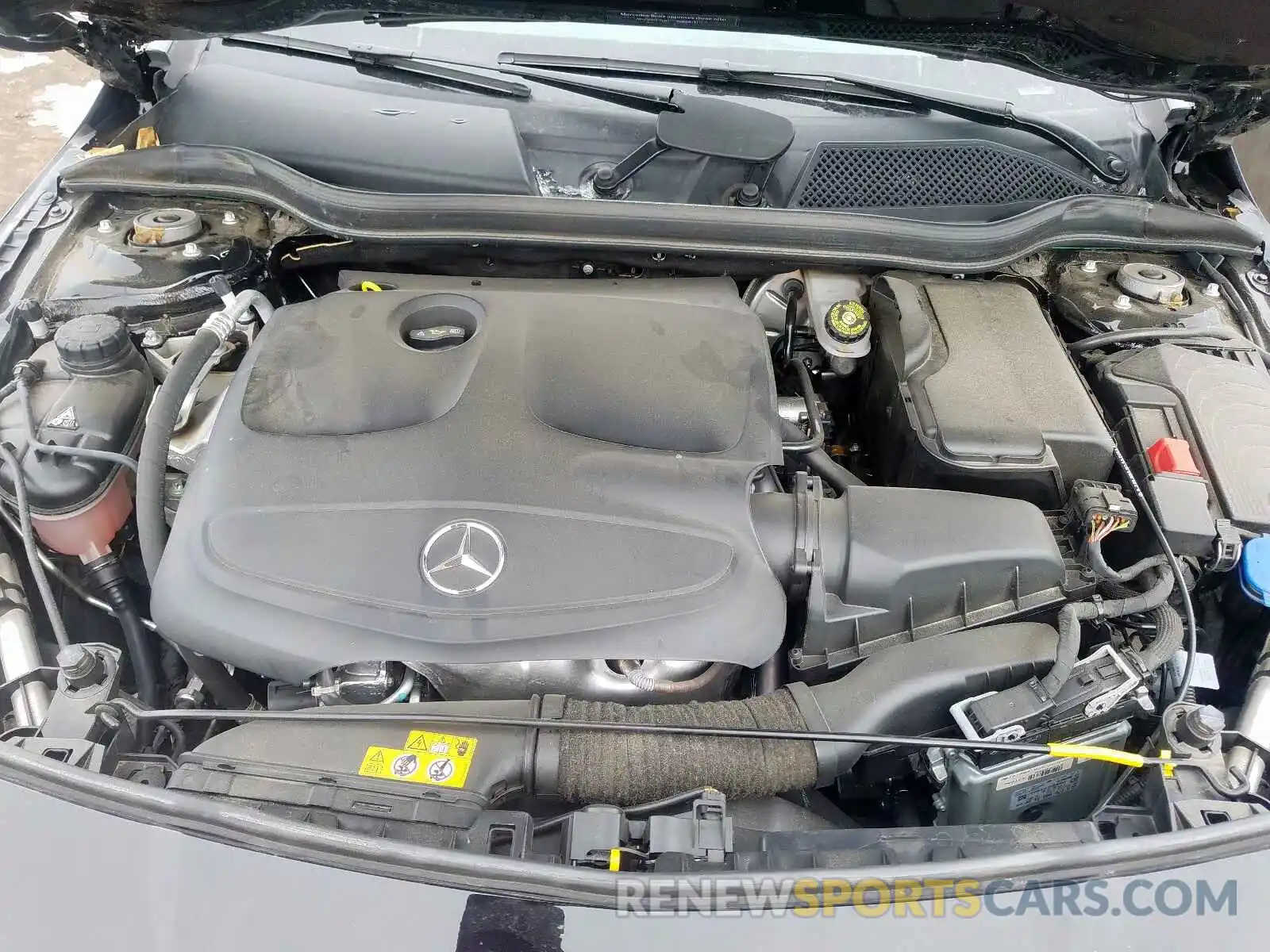 7 Photograph of a damaged car WDDSJ4GB0KN752975 MERCEDES-BENZ C CLASS 2019