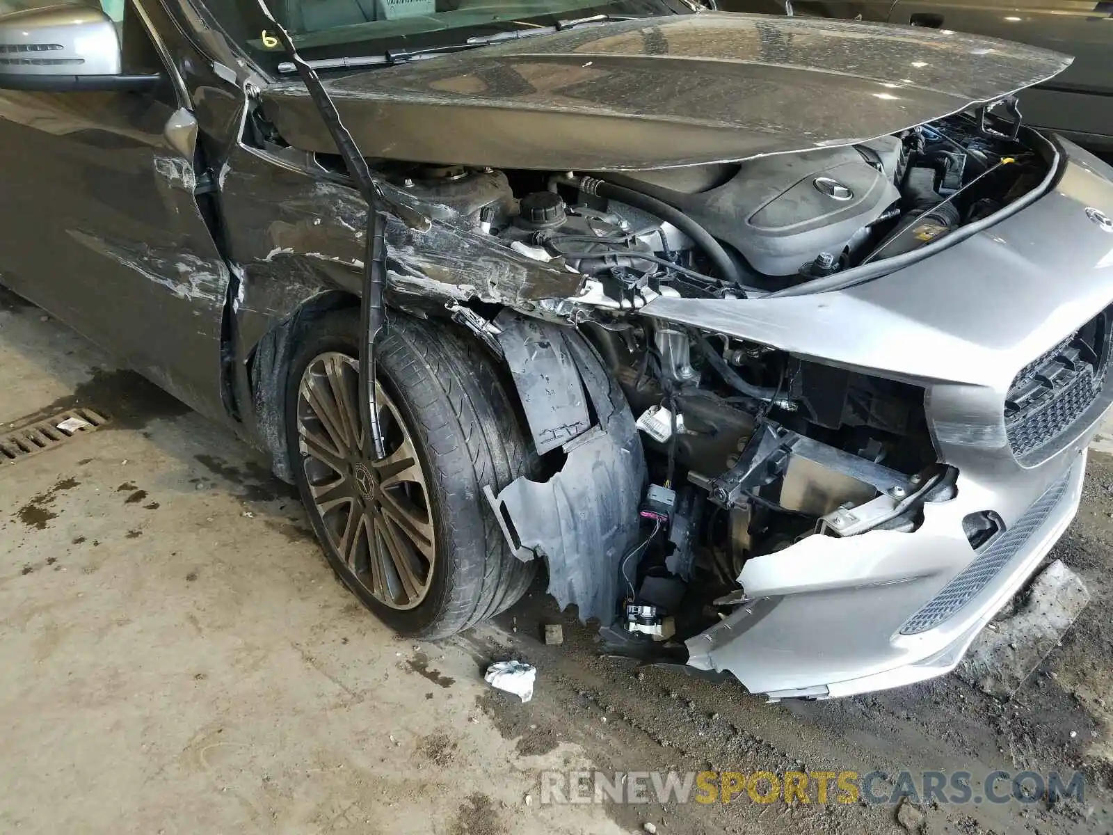 9 Фотография поврежденного автомобиля WDDSJ4GB1KN710699 MERCEDES-BENZ C CLASS 2019