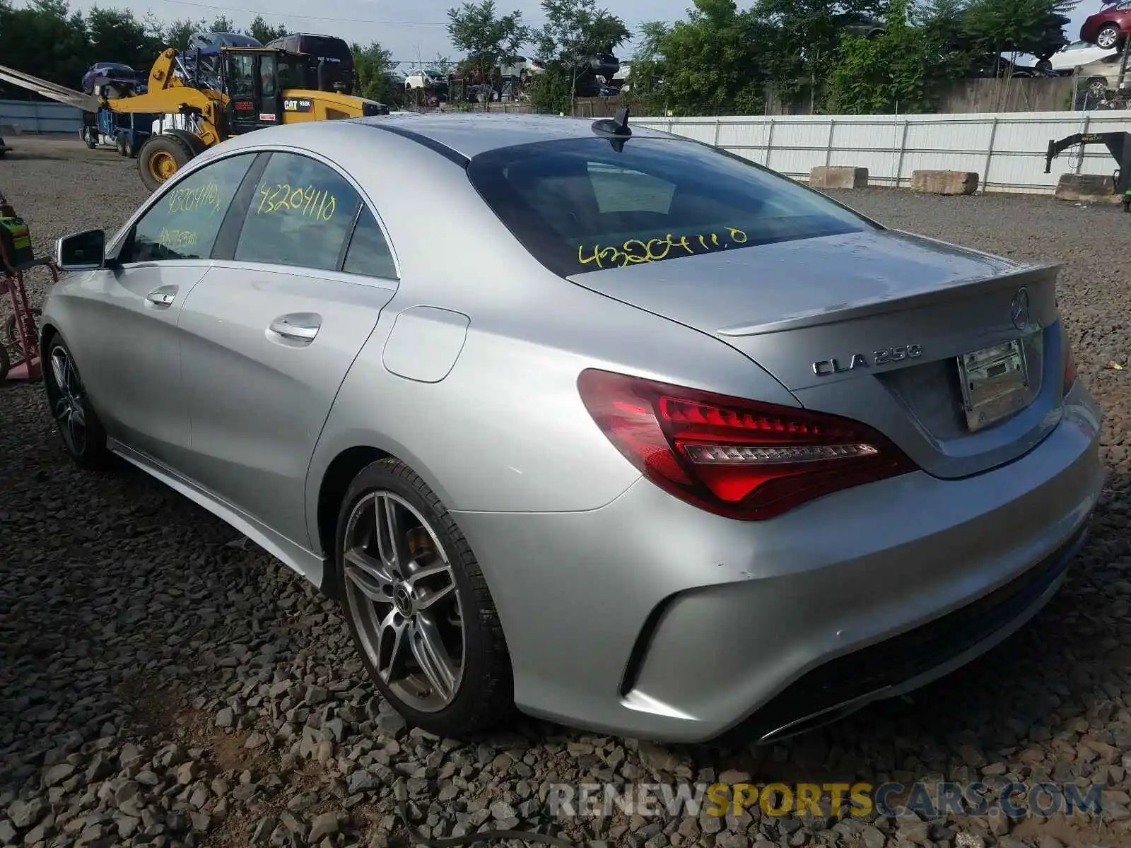 3 Photograph of a damaged car WDDSJ4GB2KN725941 MERCEDES-BENZ C CLASS 2019