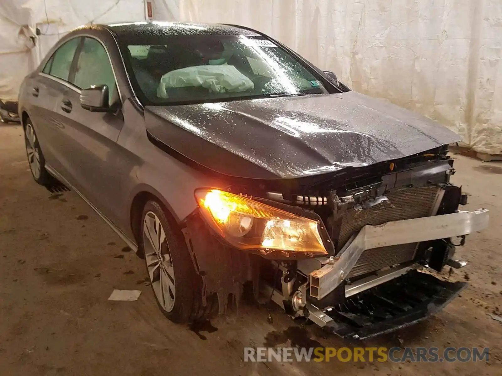 1 Photograph of a damaged car WDDSJ4GB3KN722806 MERCEDES-BENZ C CLASS 2019