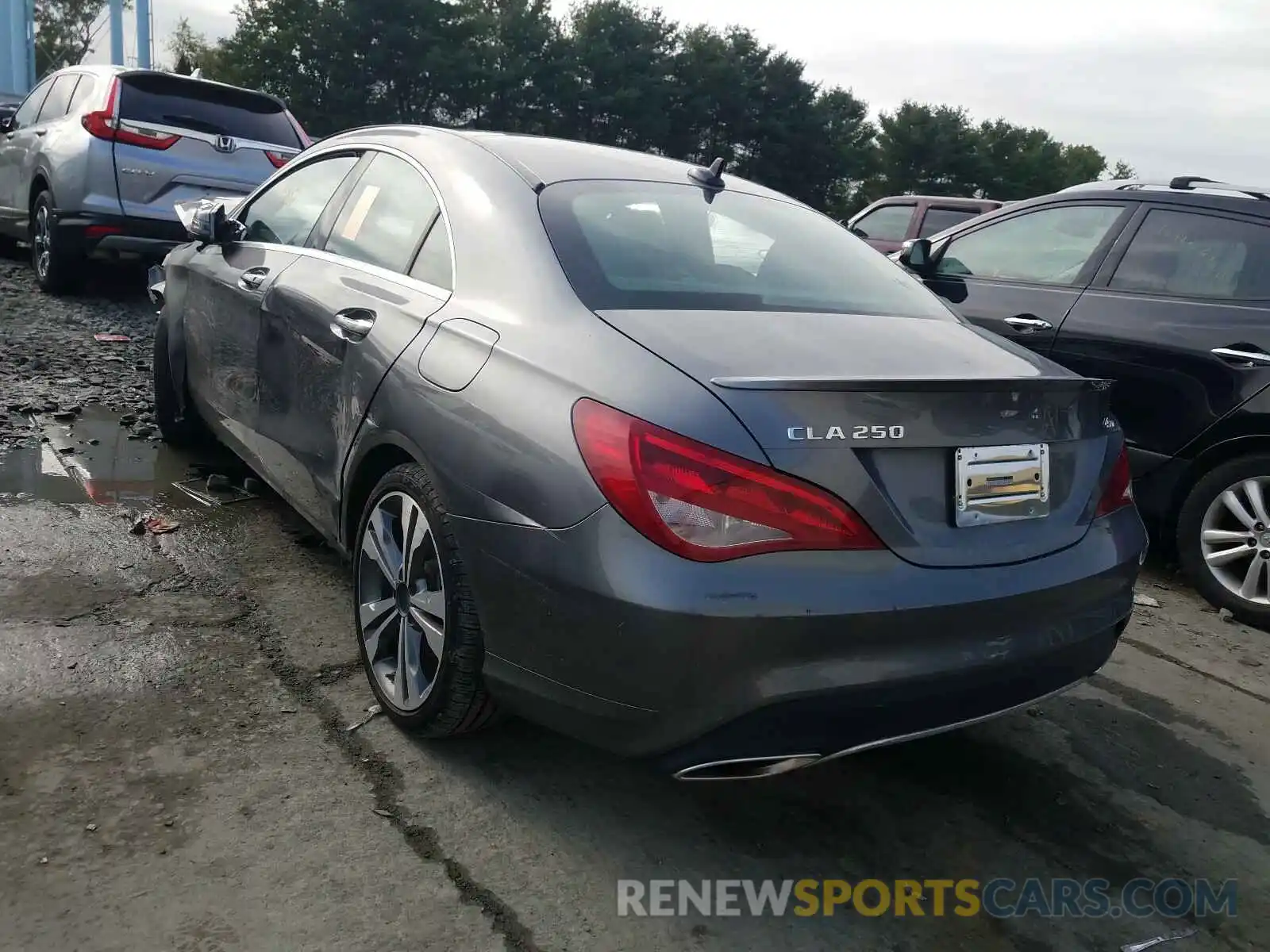 3 Photograph of a damaged car WDDSJ4GB5KN728848 MERCEDES-BENZ C CLASS 2019