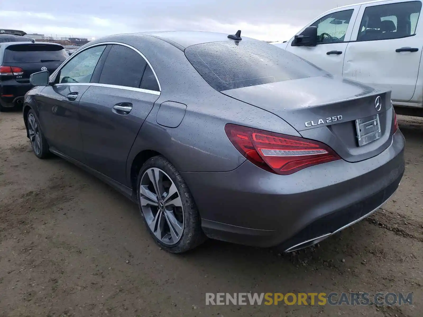 3 Photograph of a damaged car WDDSJ4GB5KN741860 MERCEDES-BENZ C CLASS 2019