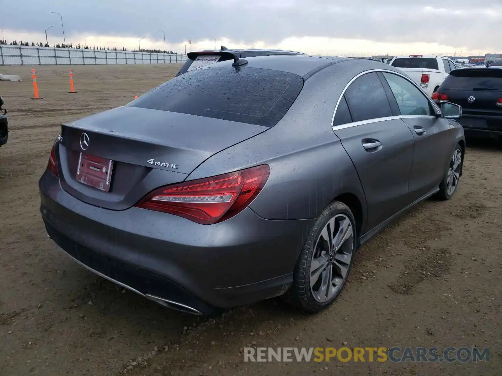 4 Photograph of a damaged car WDDSJ4GB5KN741860 MERCEDES-BENZ C CLASS 2019