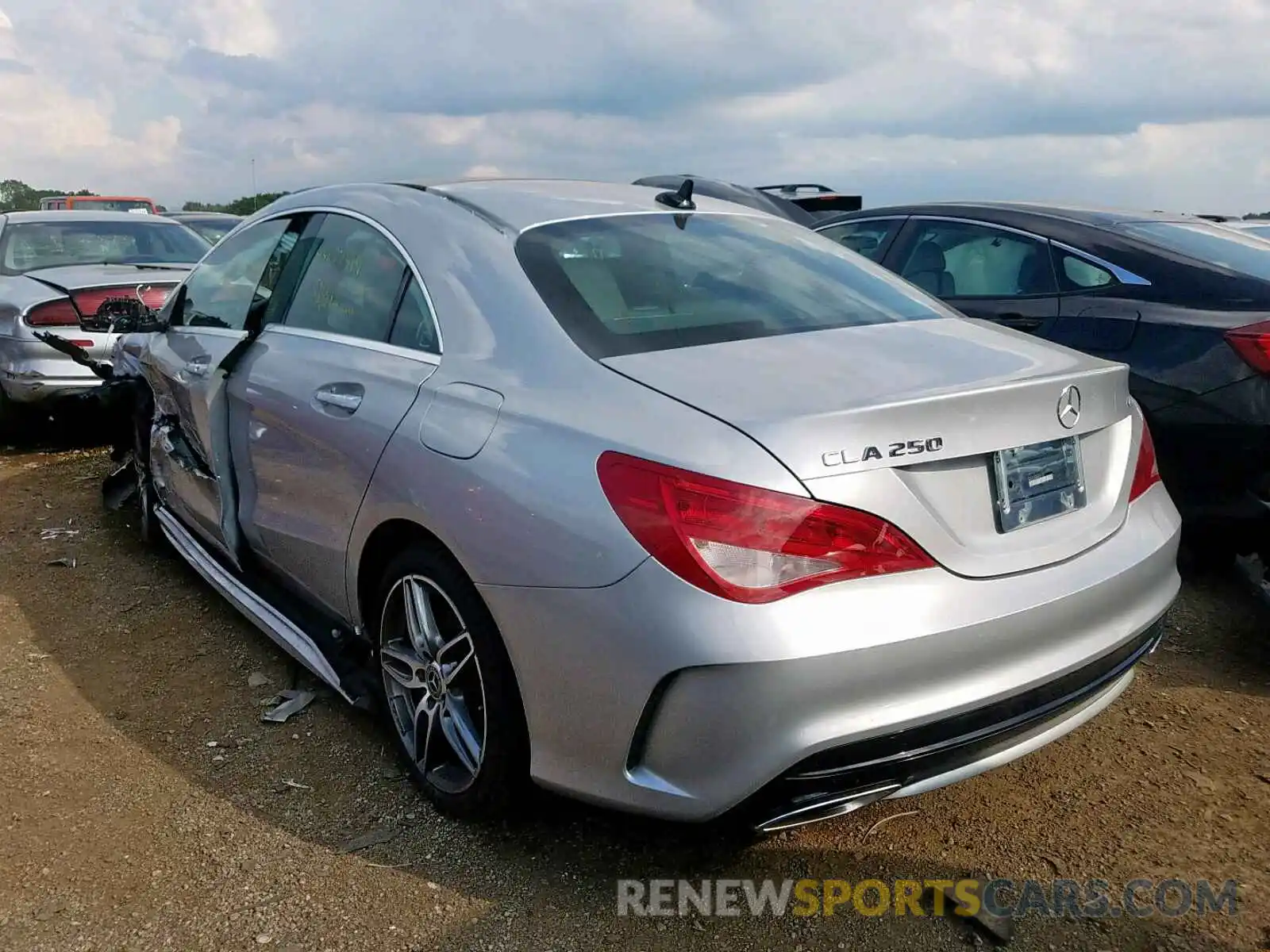 3 Photograph of a damaged car WDDSJ4GB6KN701707 MERCEDES-BENZ C CLASS 2019