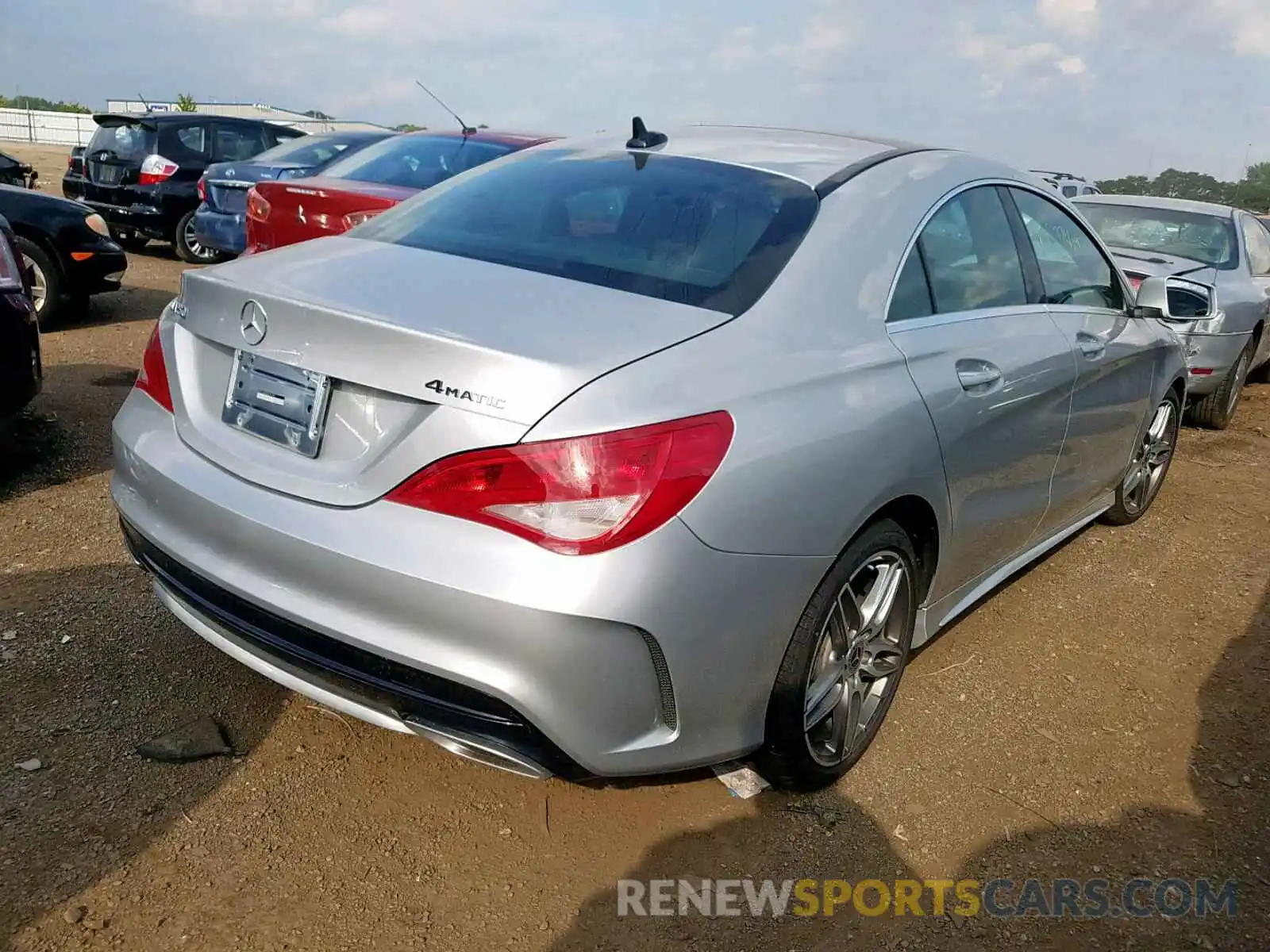 4 Photograph of a damaged car WDDSJ4GB6KN701707 MERCEDES-BENZ C CLASS 2019