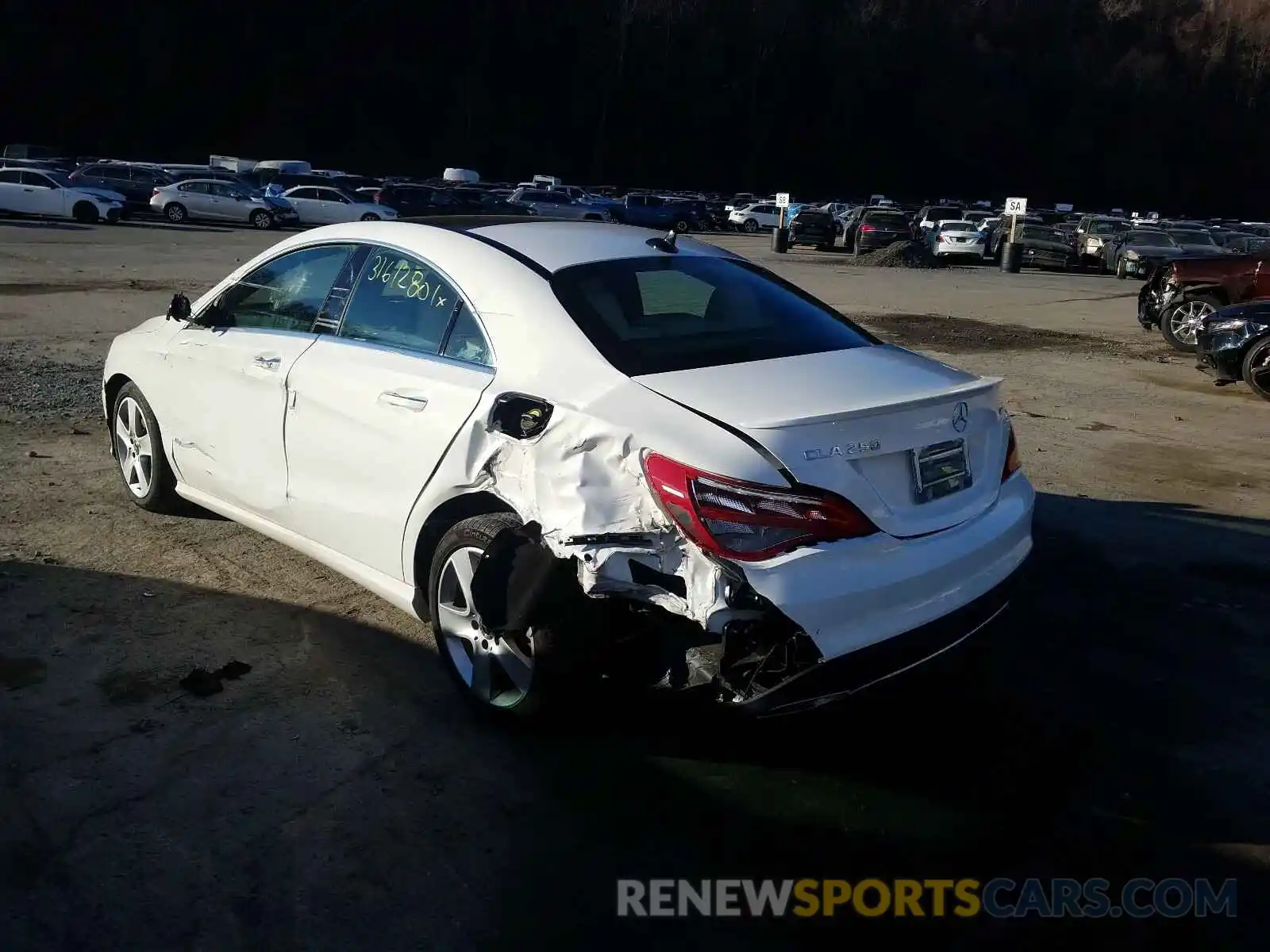 3 Photograph of a damaged car WDDSJ4GB6KN723058 MERCEDES-BENZ C CLASS 2019