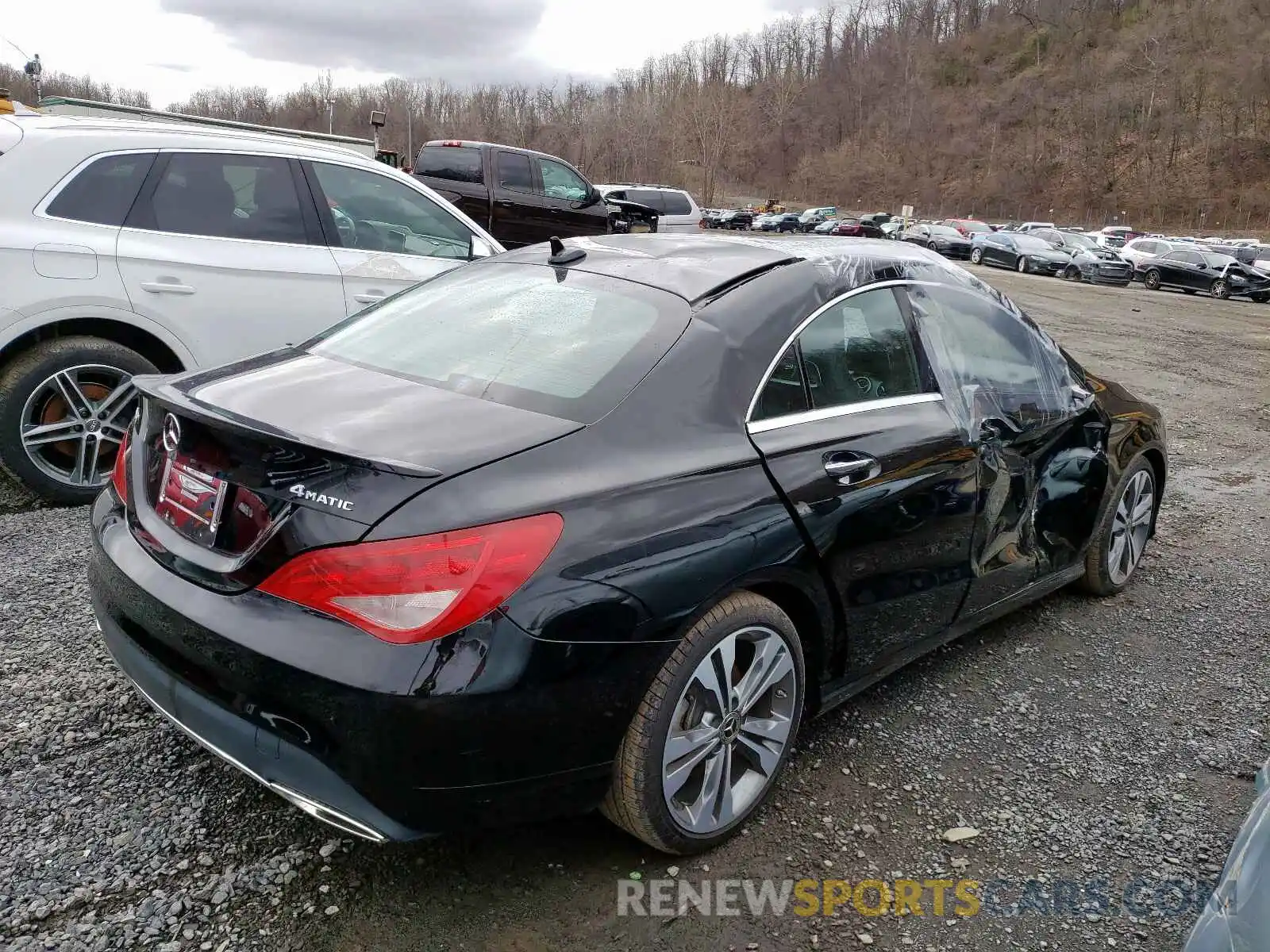 4 Photograph of a damaged car WDDSJ4GB6KN750356 MERCEDES-BENZ C CLASS 2019