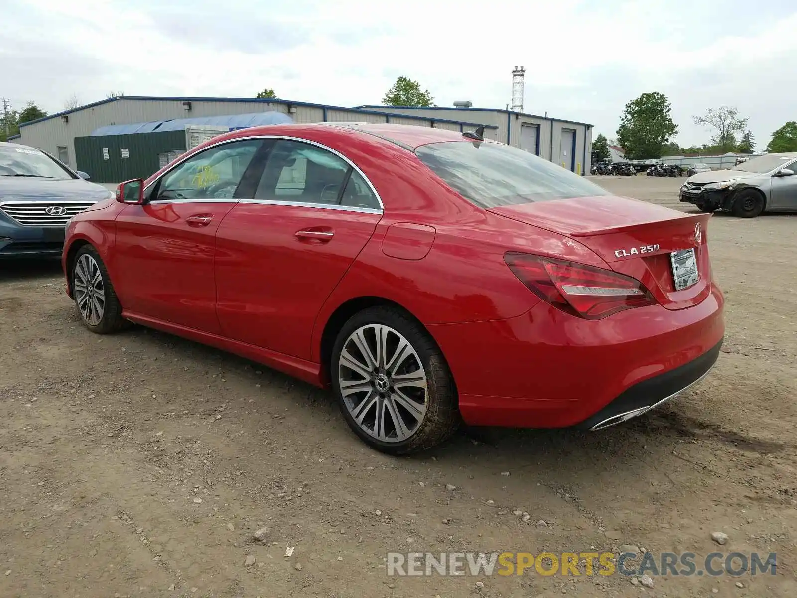 3 Photograph of a damaged car WDDSJ4GB6KN775807 MERCEDES-BENZ C CLASS 2019