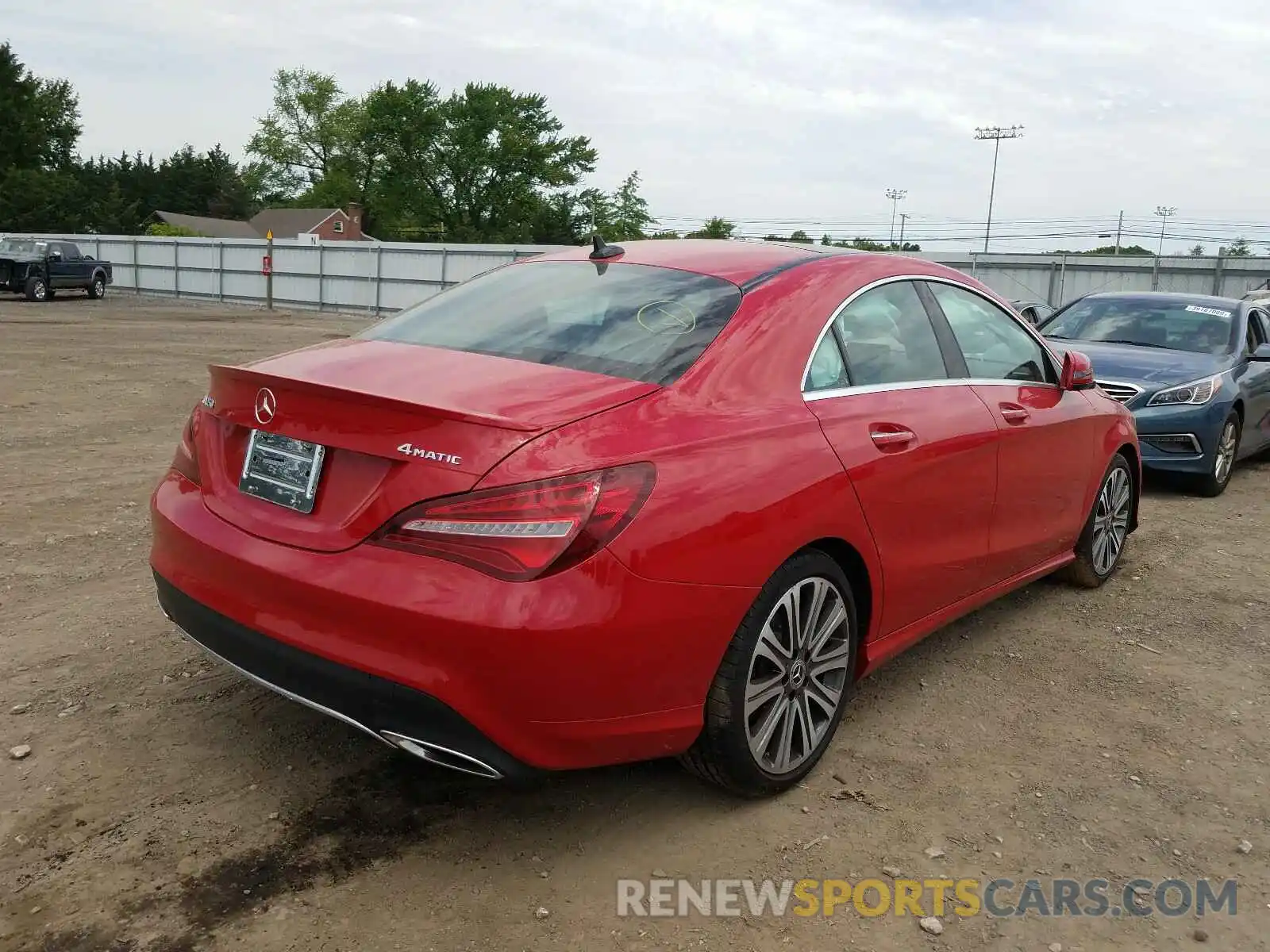 4 Photograph of a damaged car WDDSJ4GB6KN775807 MERCEDES-BENZ C CLASS 2019