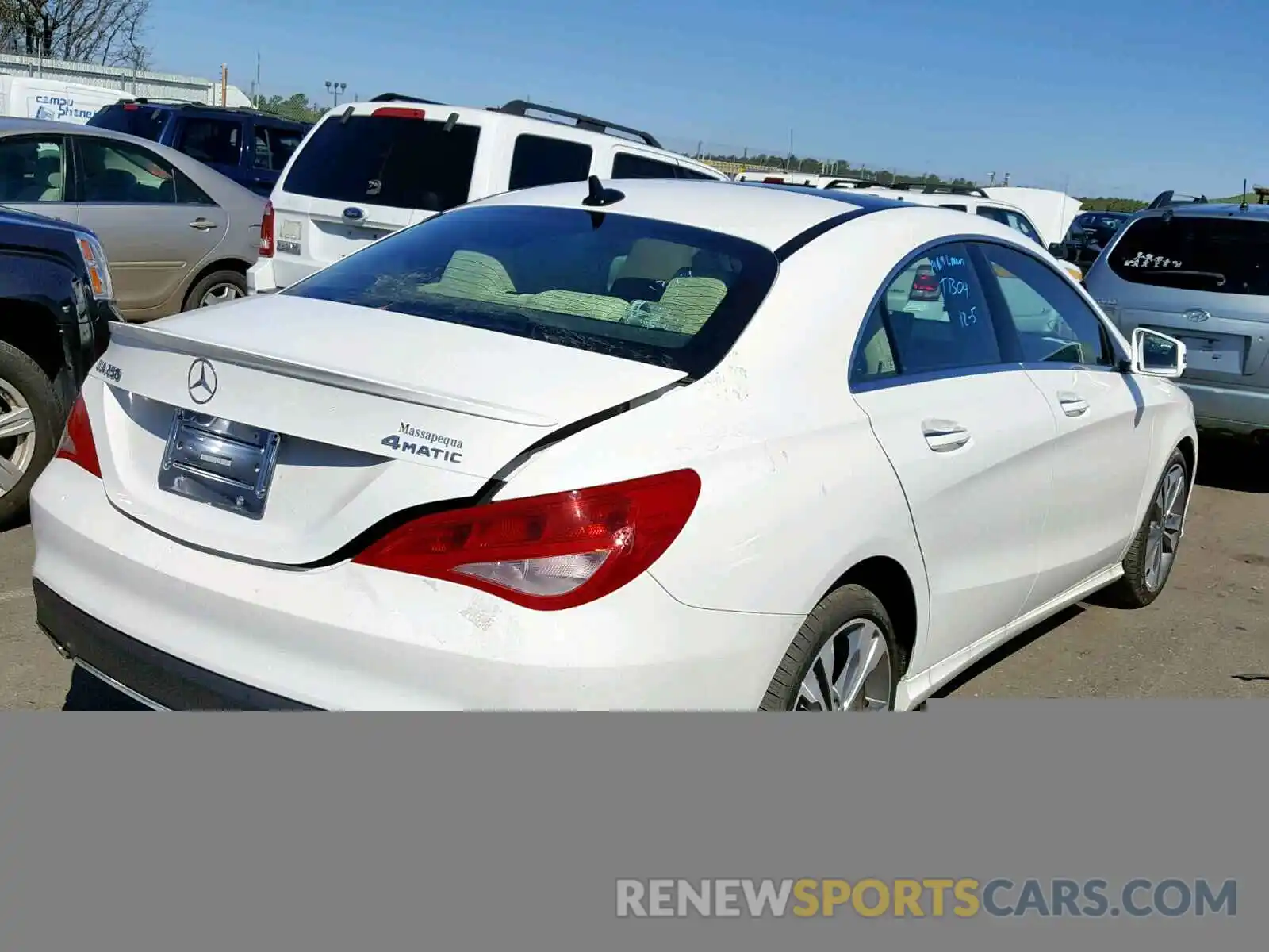 4 Photograph of a damaged car WDDSJ4GB7KN719276 MERCEDES-BENZ C CLASS 2019