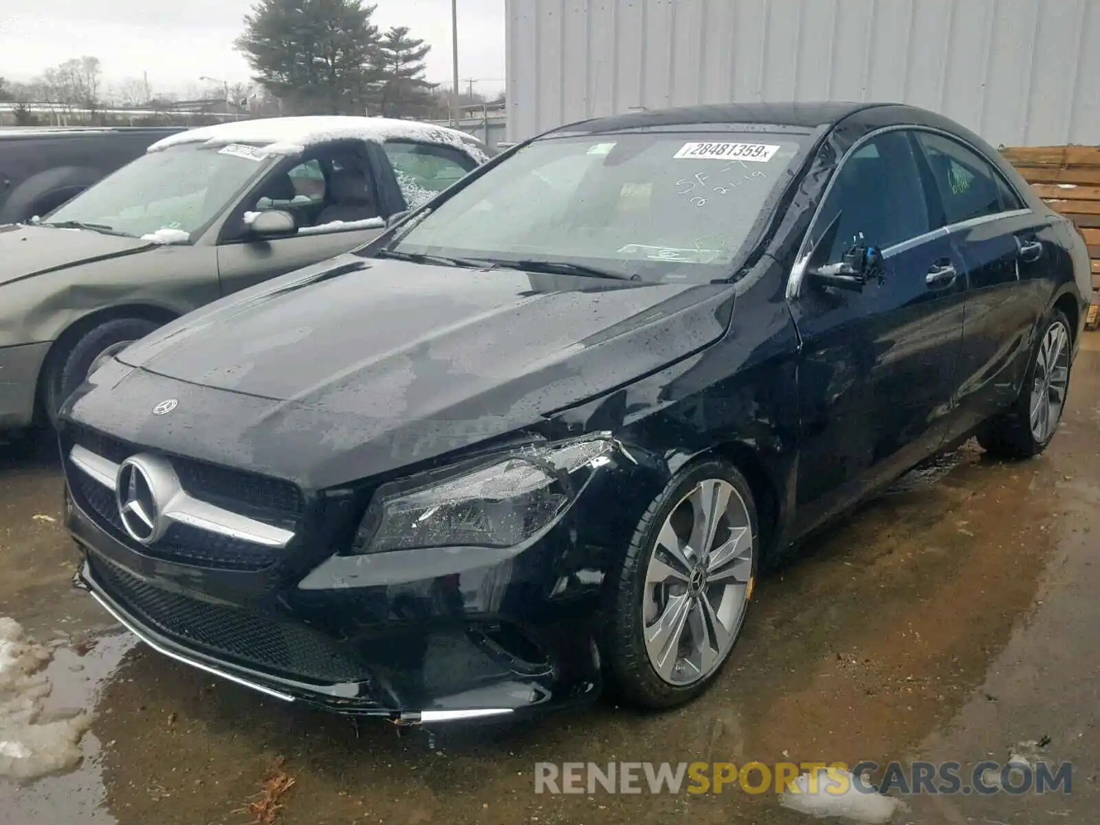 2 Photograph of a damaged car WDDSJ4GB7KN724106 MERCEDES-BENZ C CLASS 2019