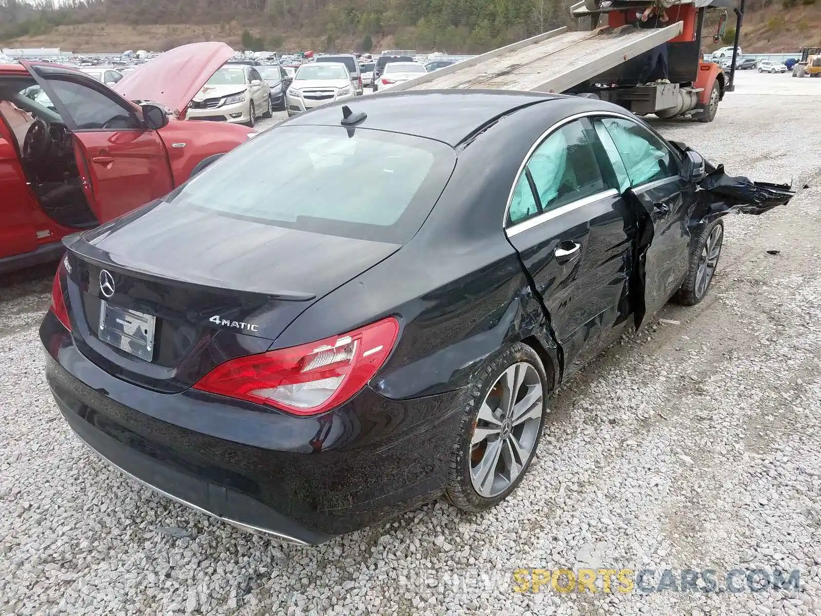 4 Photograph of a damaged car WDDSJ4GB7KN724865 MERCEDES-BENZ C CLASS 2019