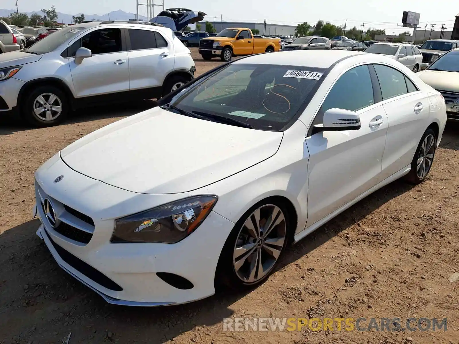 2 Photograph of a damaged car WDDSJ4GB7KN743755 MERCEDES-BENZ C CLASS 2019