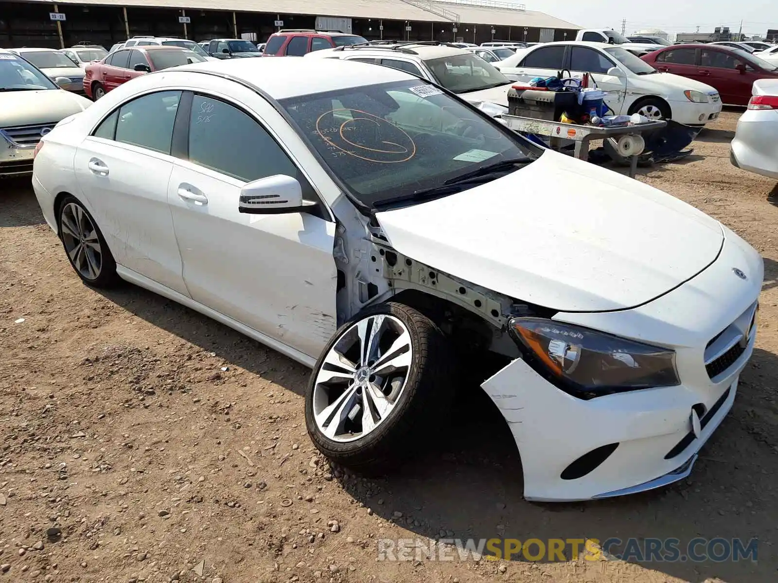 9 Photograph of a damaged car WDDSJ4GB7KN743755 MERCEDES-BENZ C CLASS 2019