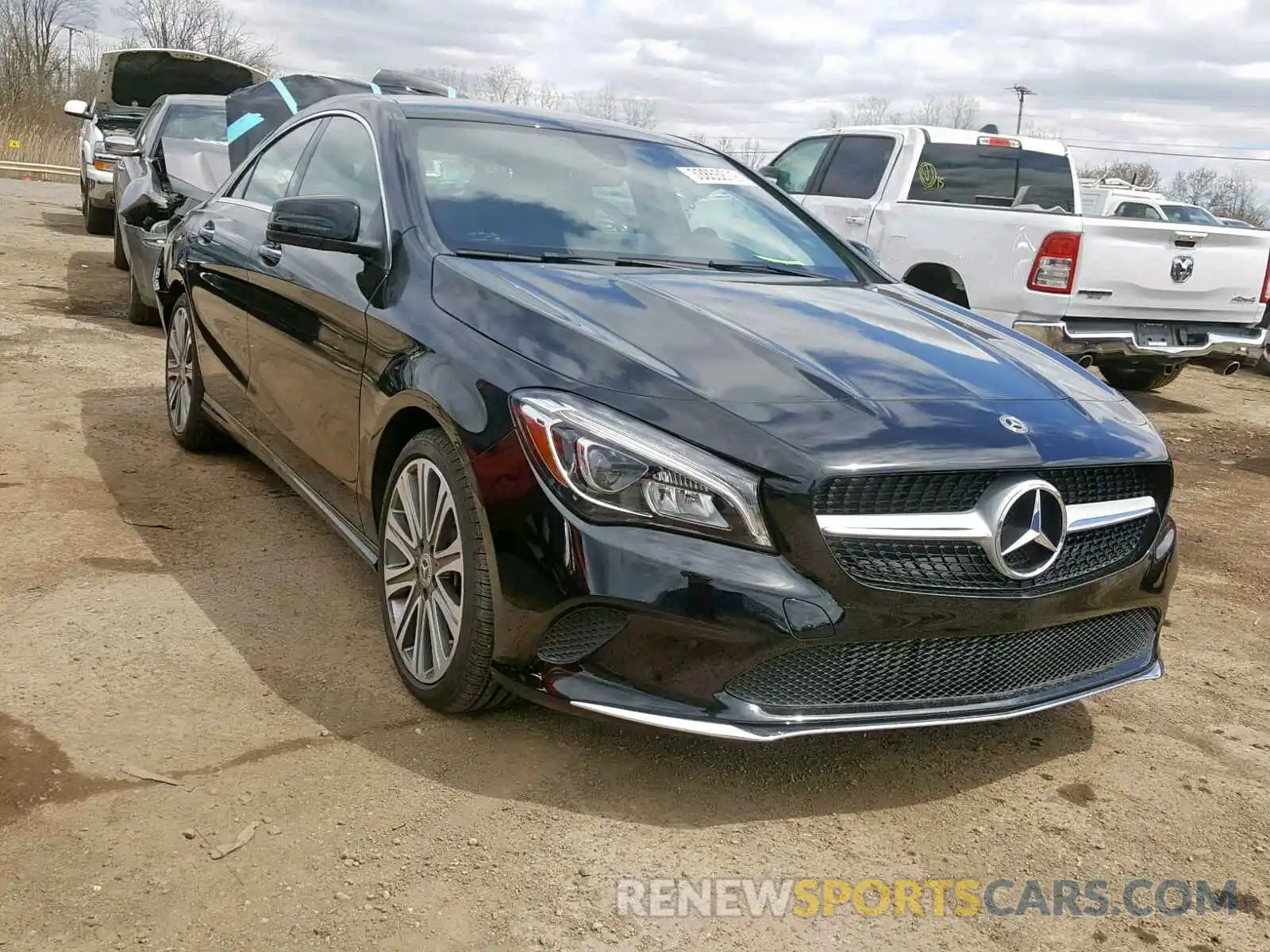 1 Photograph of a damaged car WDDSJ4GB8KN727421 MERCEDES-BENZ C CLASS 2019