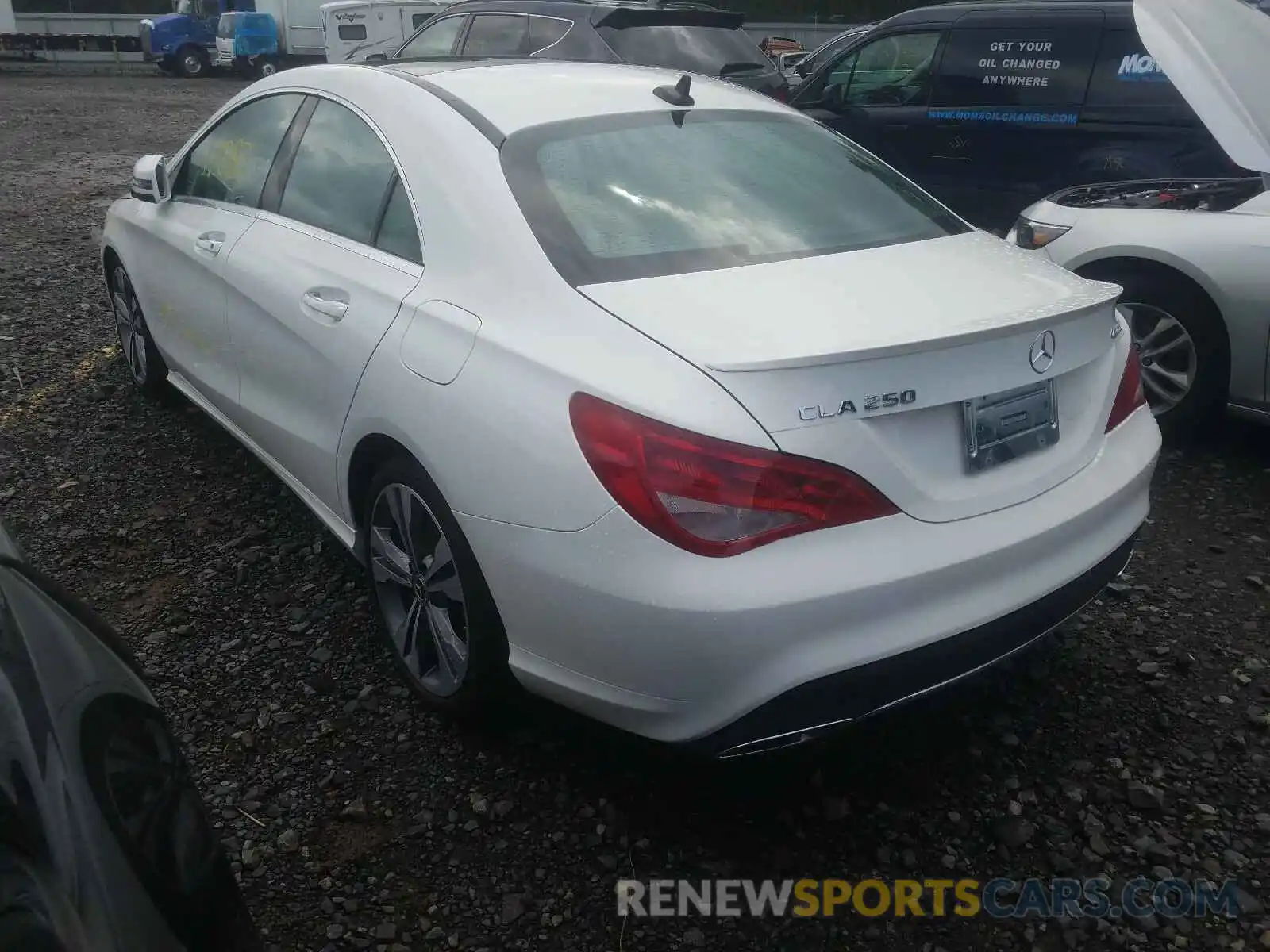 3 Photograph of a damaged car WDDSJ4GB8KN744770 MERCEDES-BENZ C CLASS 2019