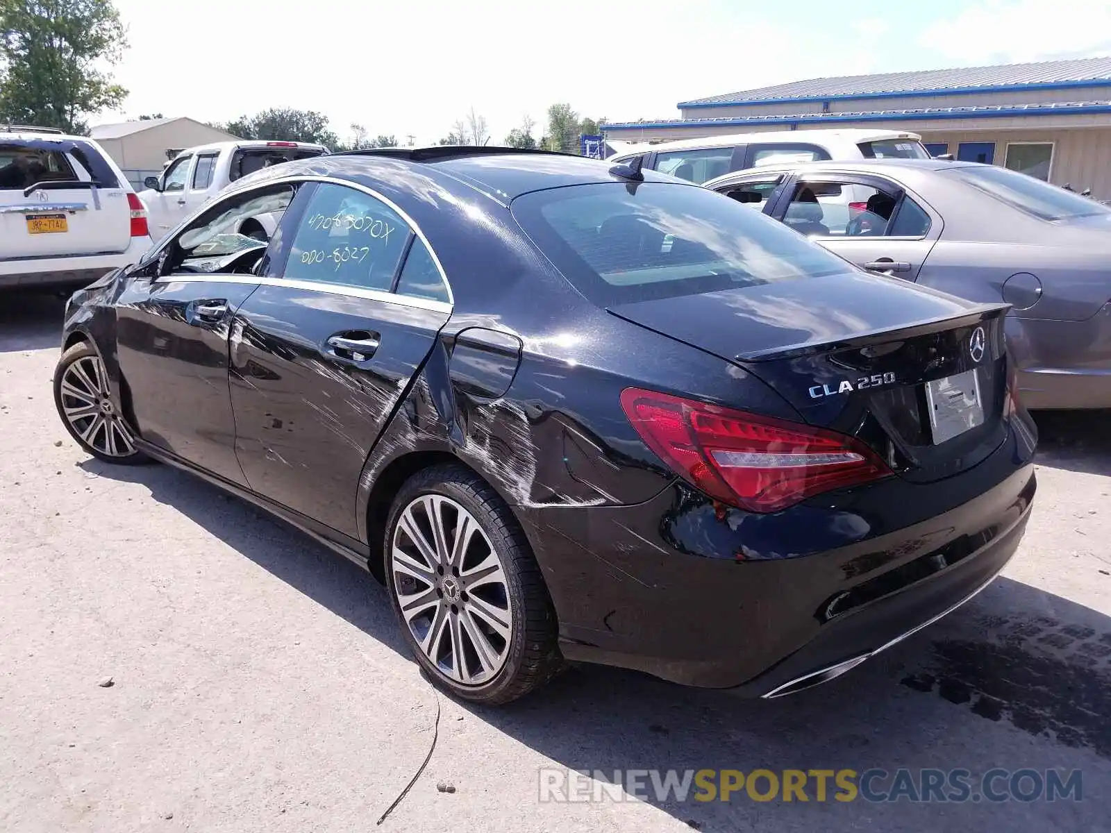 3 Photograph of a damaged car WDDSJ4GB9KN723300 MERCEDES-BENZ C CLASS 2019