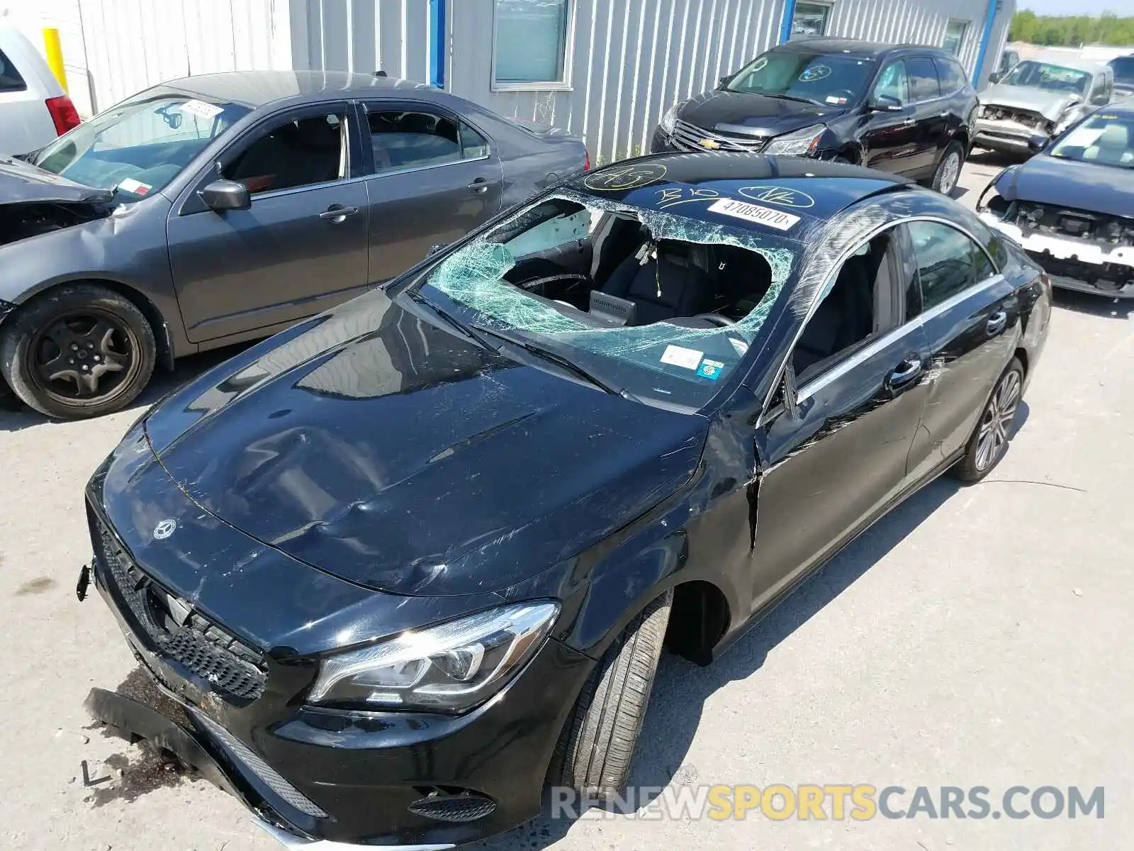 9 Фотография поврежденного автомобиля WDDSJ4GB9KN723300 MERCEDES-BENZ C CLASS 2019