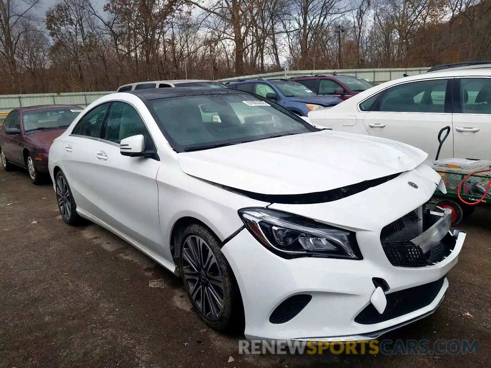 1 Photograph of a damaged car WDDSJ4GB9KN747905 MERCEDES-BENZ C CLASS 2019