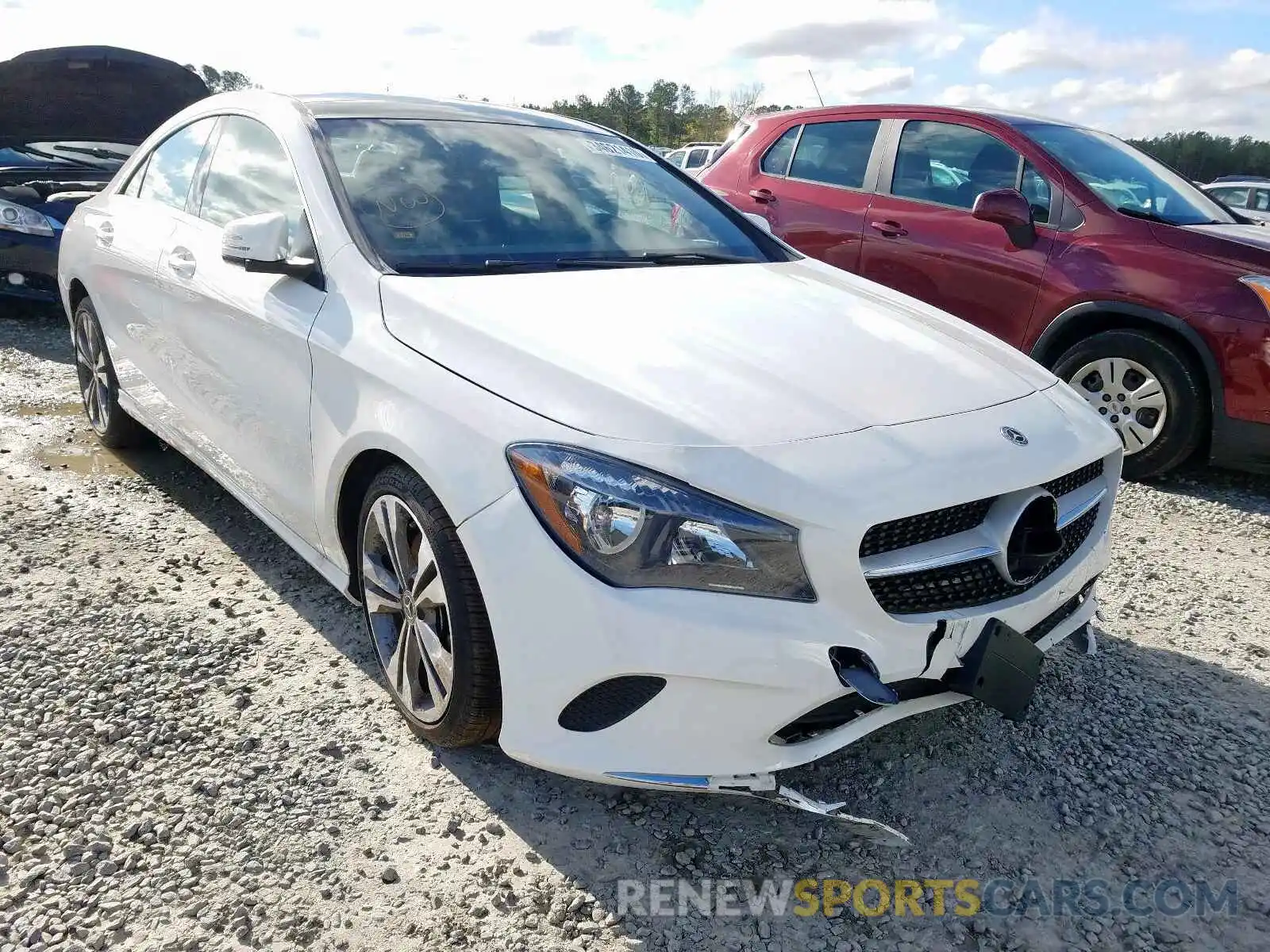 1 Photograph of a damaged car WDDSJ4GBXKN723533 MERCEDES-BENZ C CLASS 2019